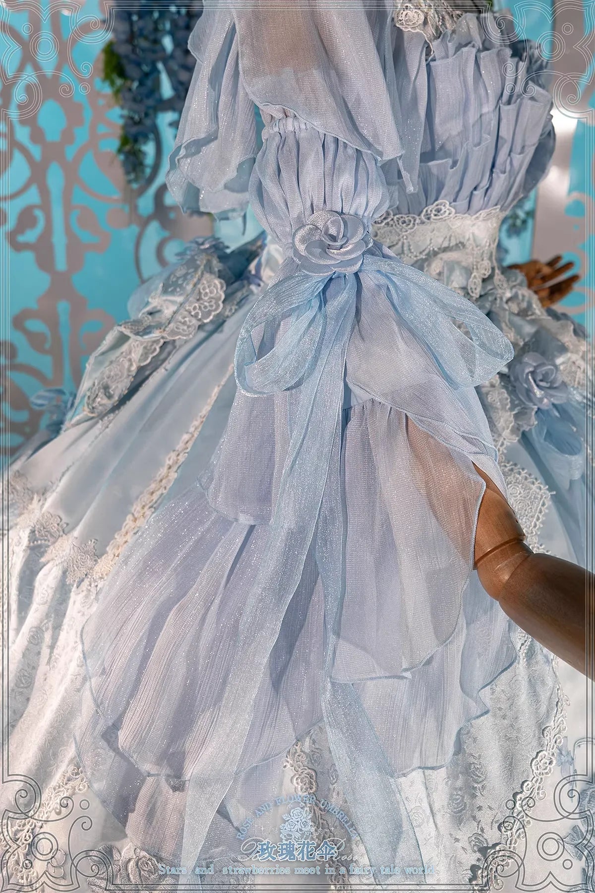 【受注予約~2/26】Rose Umbrella フルセット【Bramble Rose】