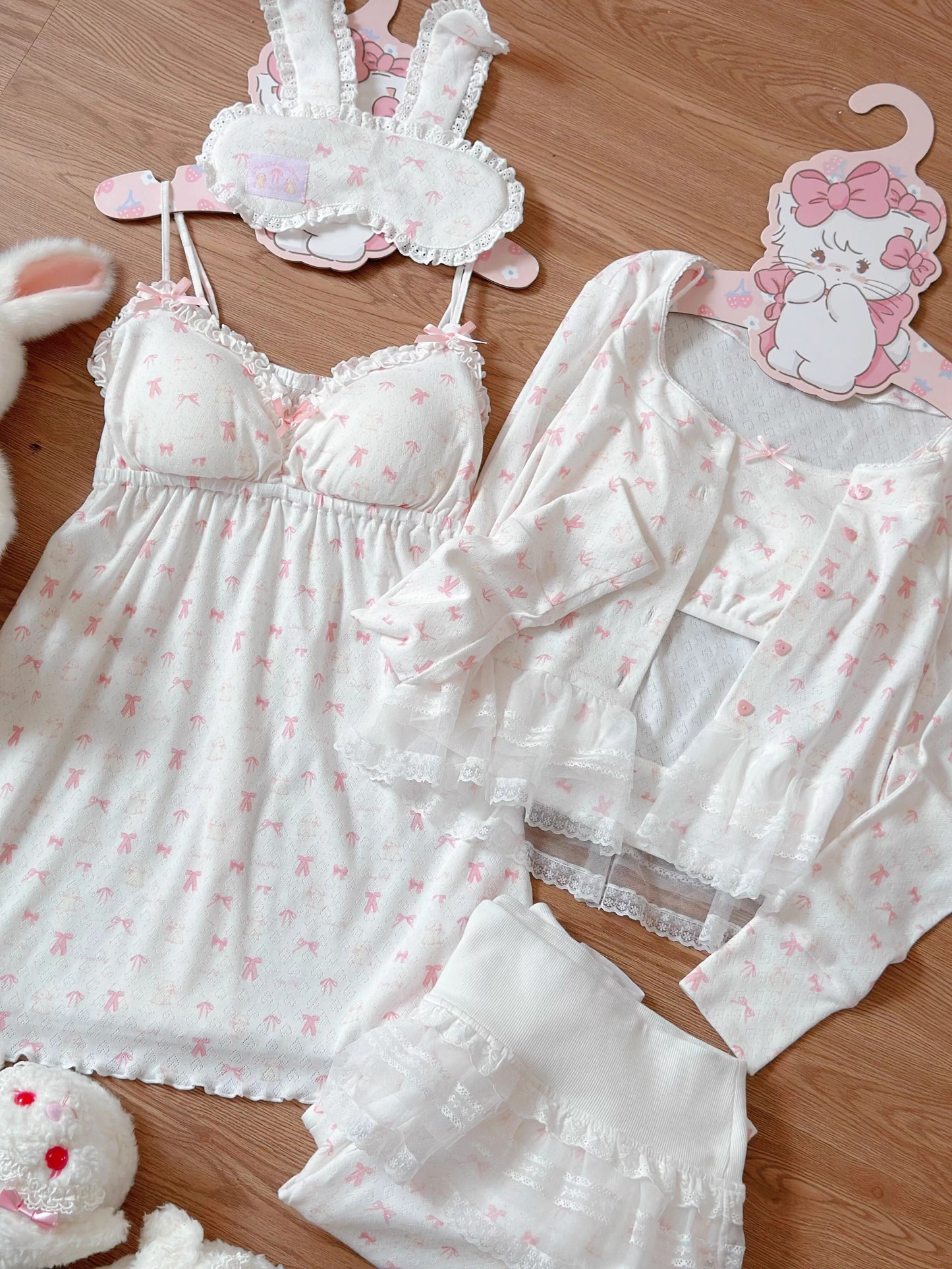 リボンナイトウェア【Sheep Puff】