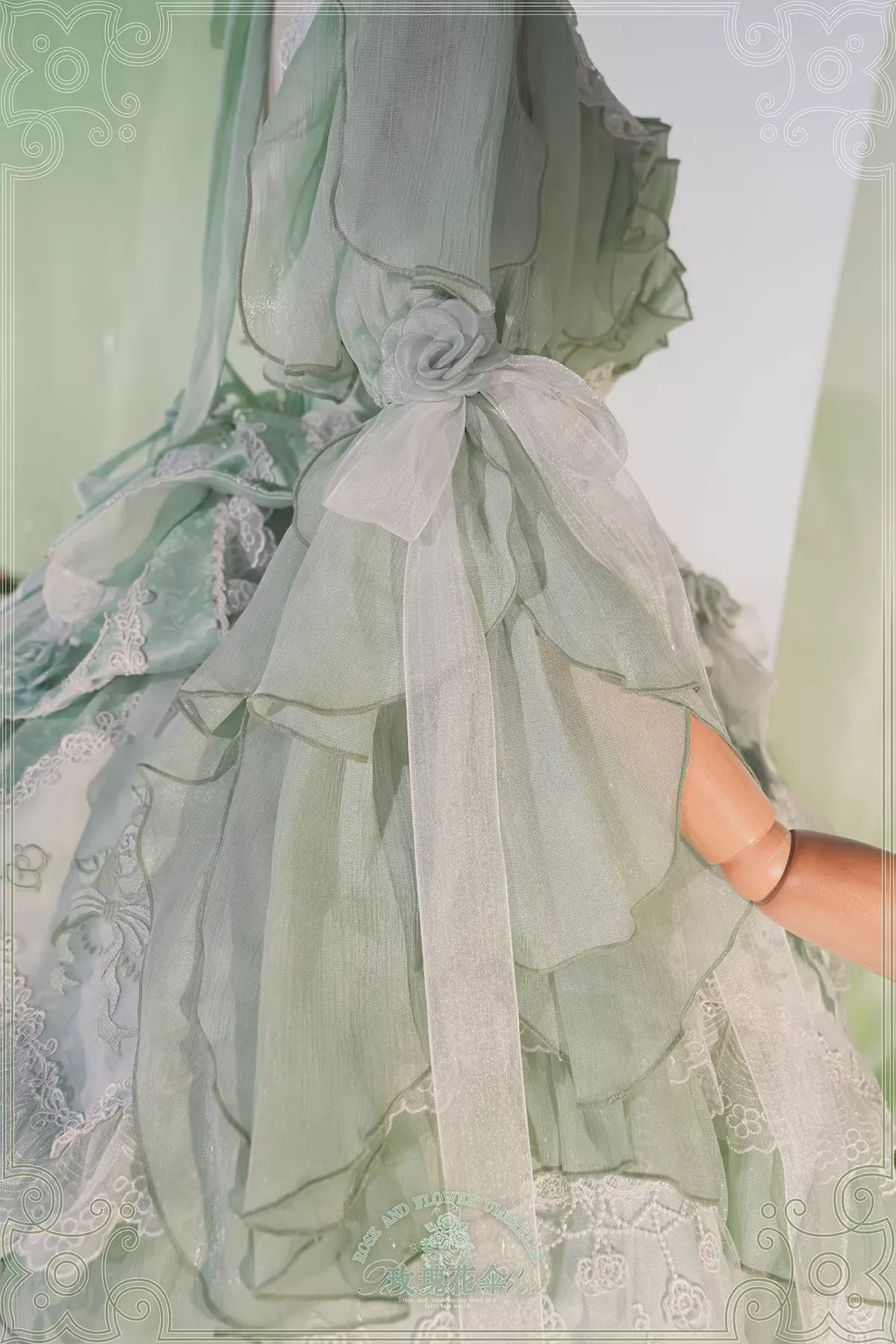 【受注予約~2/26】Rose Umbrella フルセット【Bramble Rose】