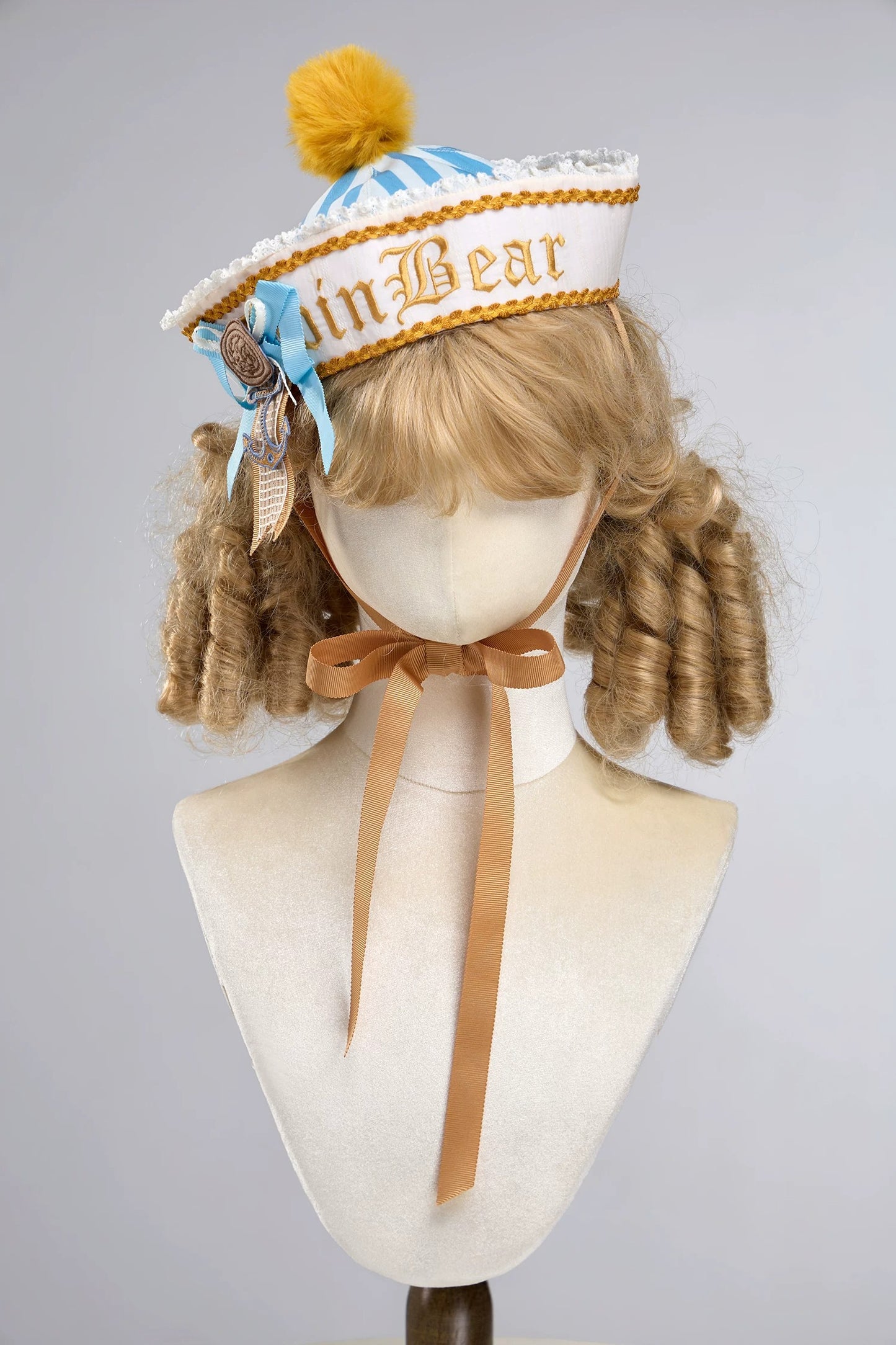 【受注予約~6/28】Antique Sailor Bear アクセサリー【双生小熊】