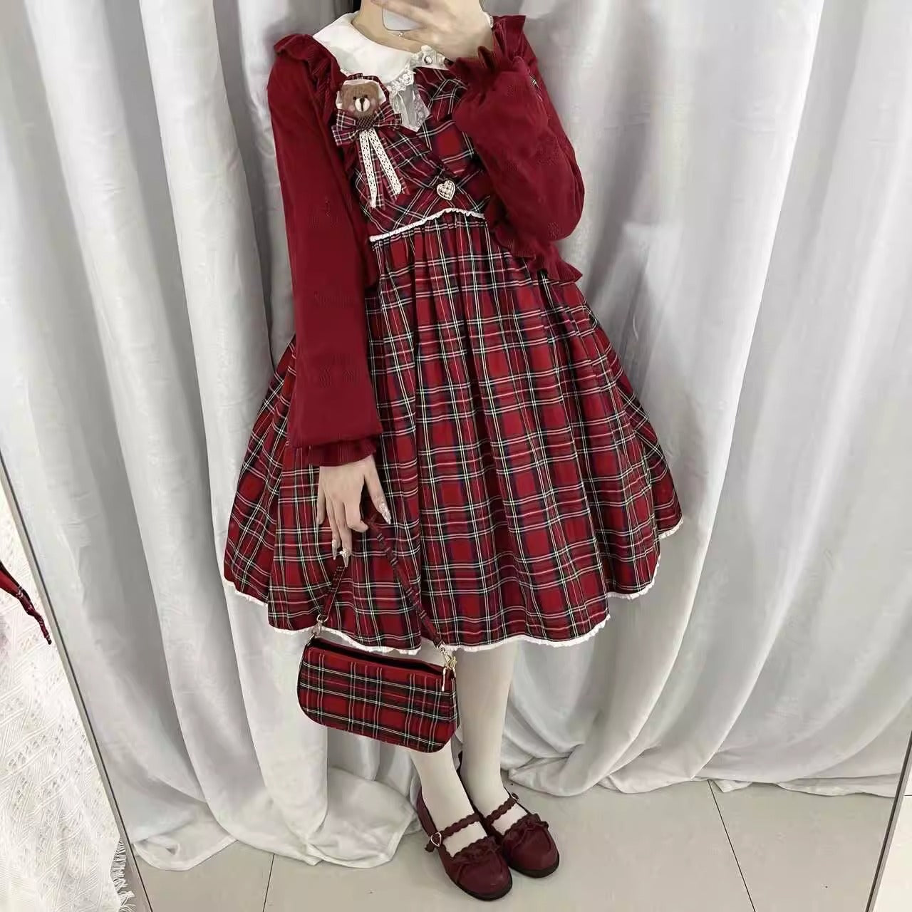 Cherry ボレロカーディガン【Little Dipper】