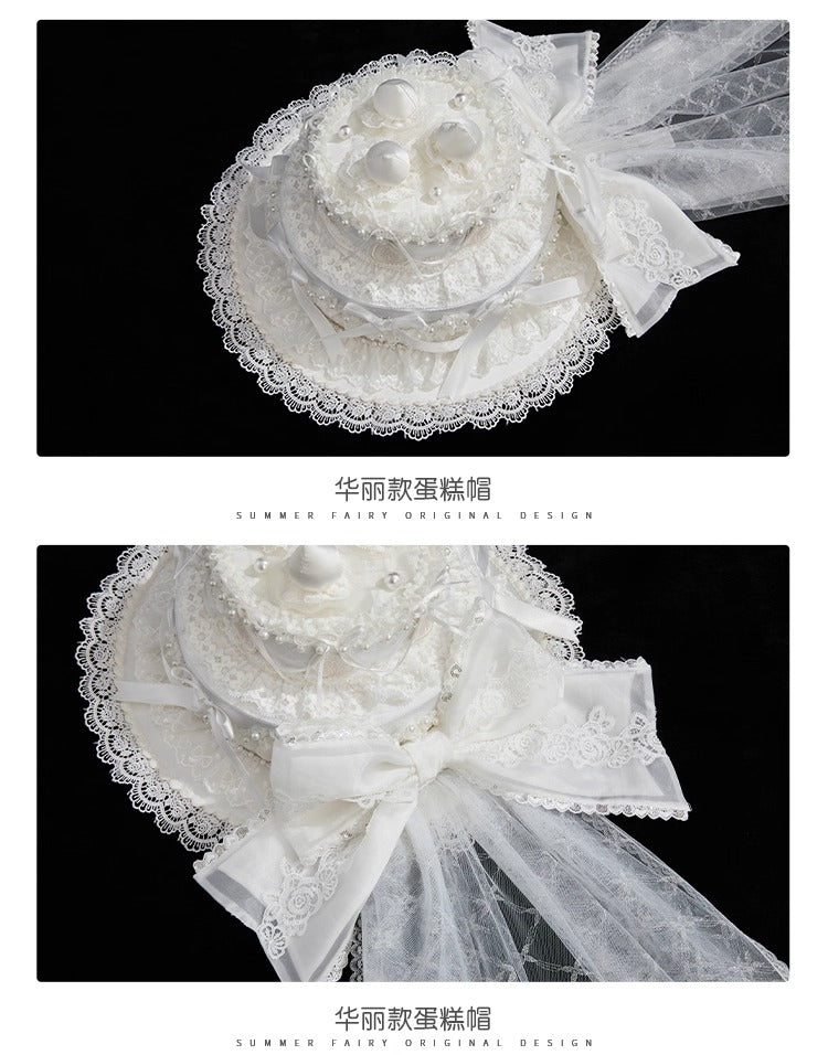 【受注予約~8/28】Strawberry momo Party ジャンパースカートセット(ウェディングver.)【仲夏物語】