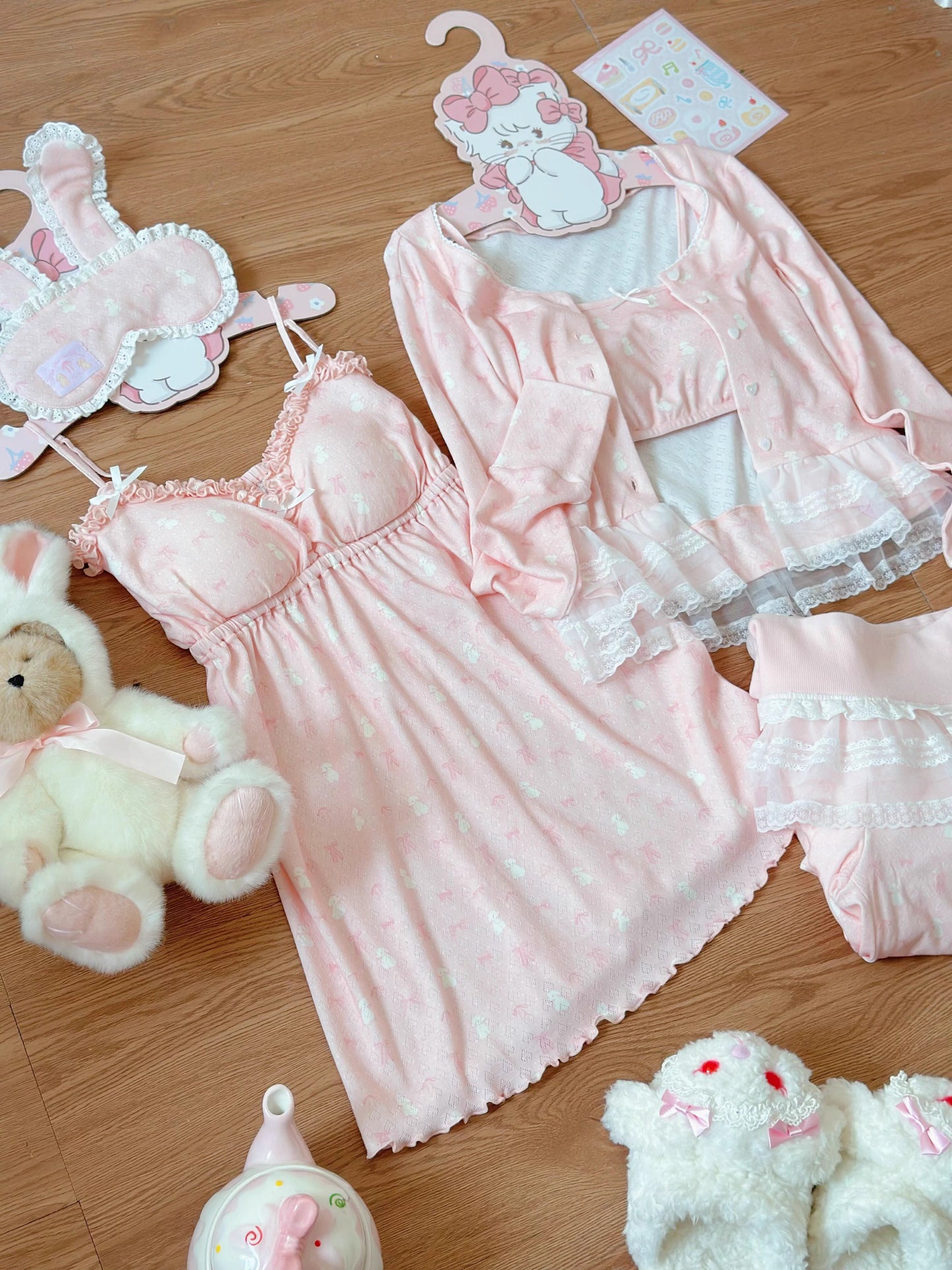 リボンナイトウェア【Sheep Puff】