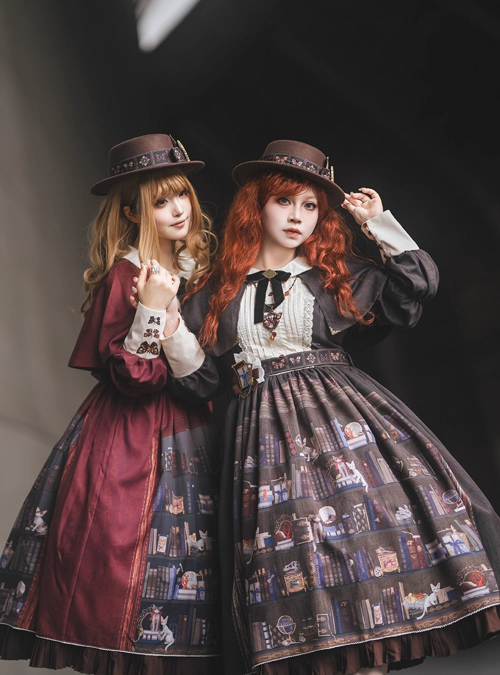 【受注予約~11/6】German Bookshelf ワンピース【Miss Point】