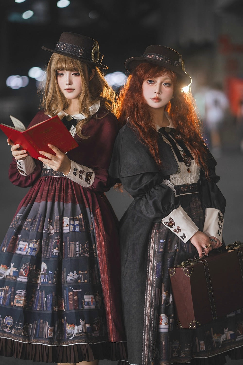 【受注予約~11/6】German Bookshelf ワンピース【Miss Point】