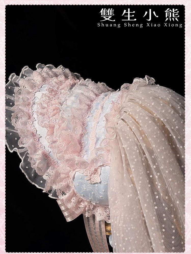 【受注予約~12/25】Love Heart アクセサリー【双生小熊】