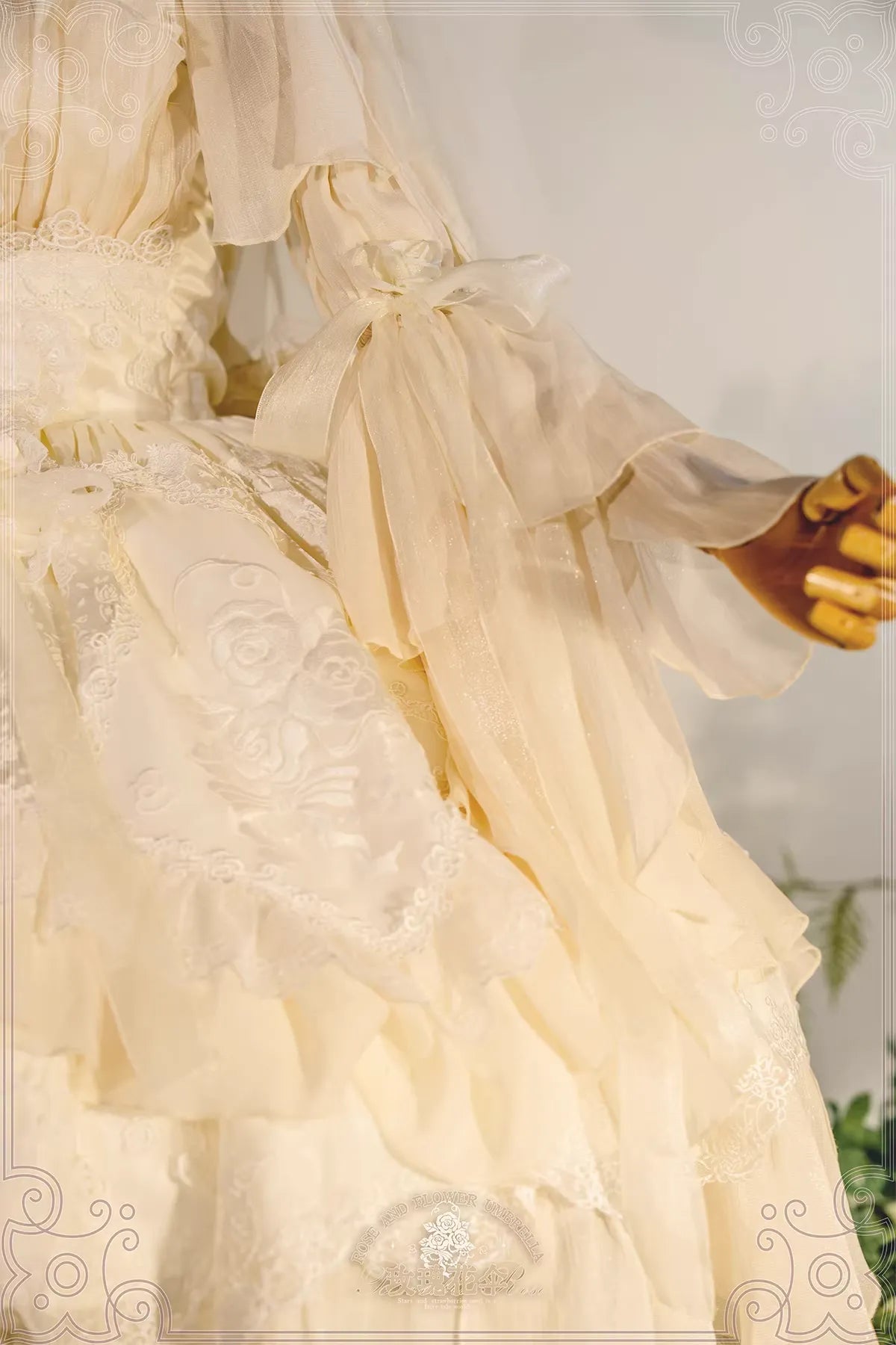 【受注予約~2/26】Rose Umbrella フルセット【Bramble Rose】