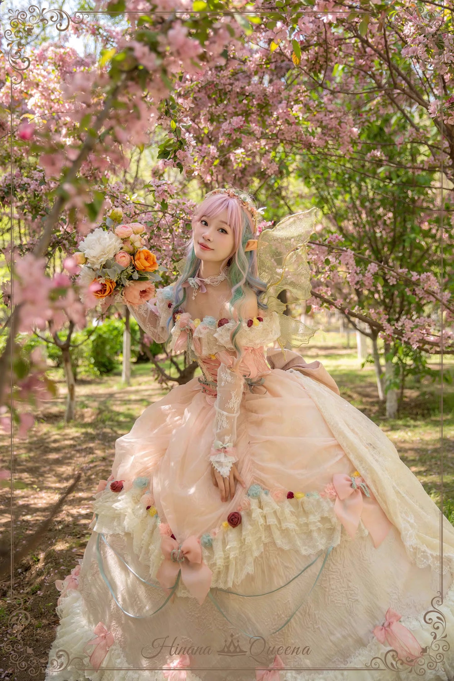 【受注予約~4/26】Gorgeous Wood Dandelion ワンピース・フルセット【Hinana Queena】