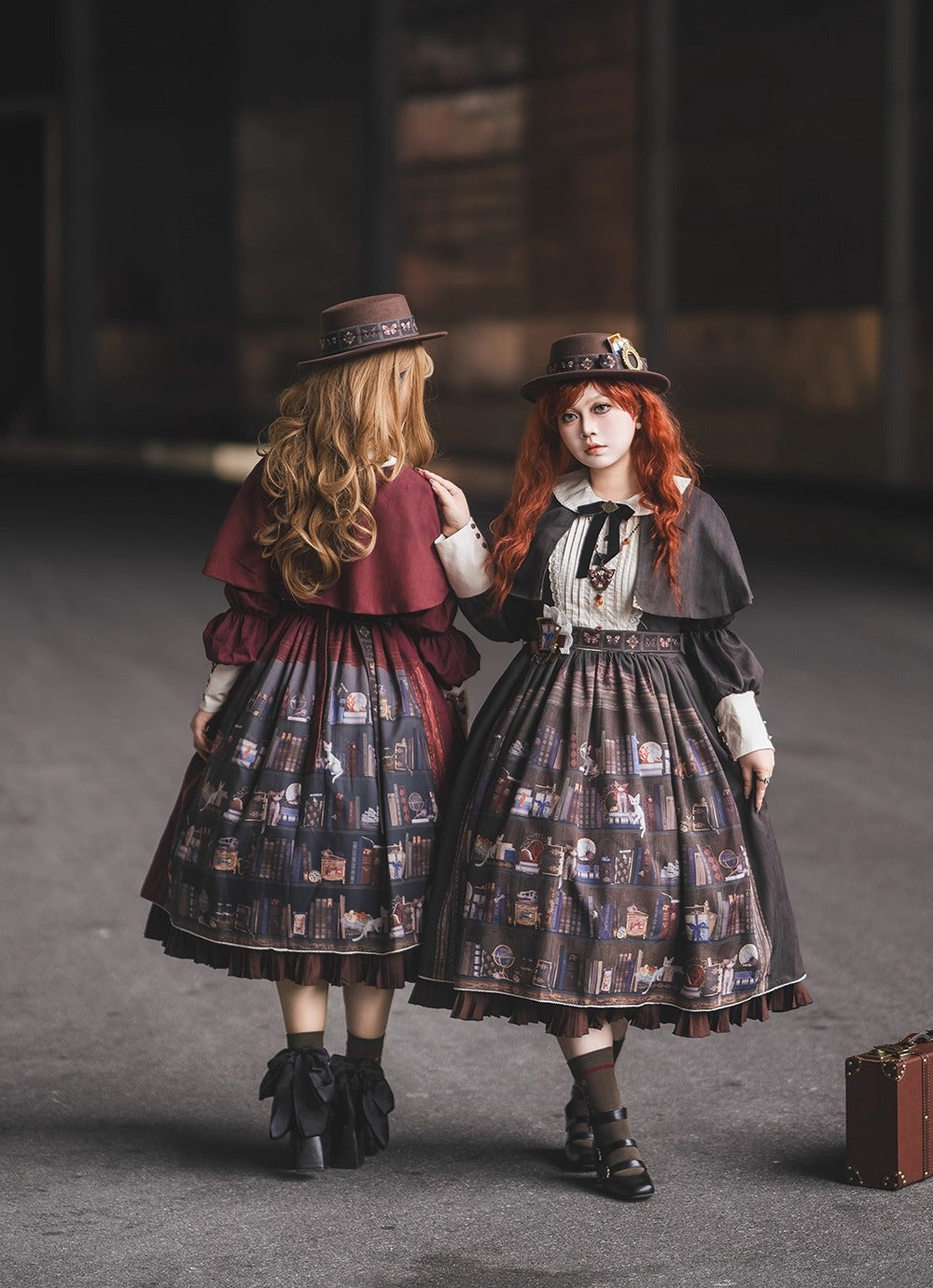 【受注予約~11/6】German Bookshelf ワンピース【Miss Point】