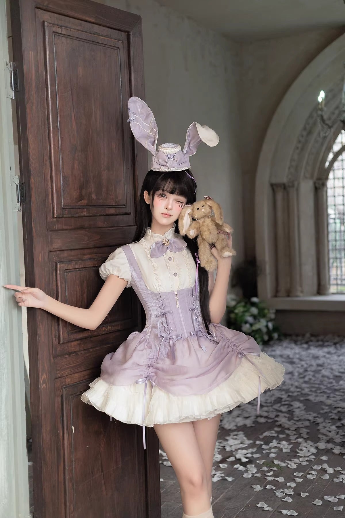 バニーメイド フルセット(立ち襟タイプ)【Caramel Antique】 – Epetice