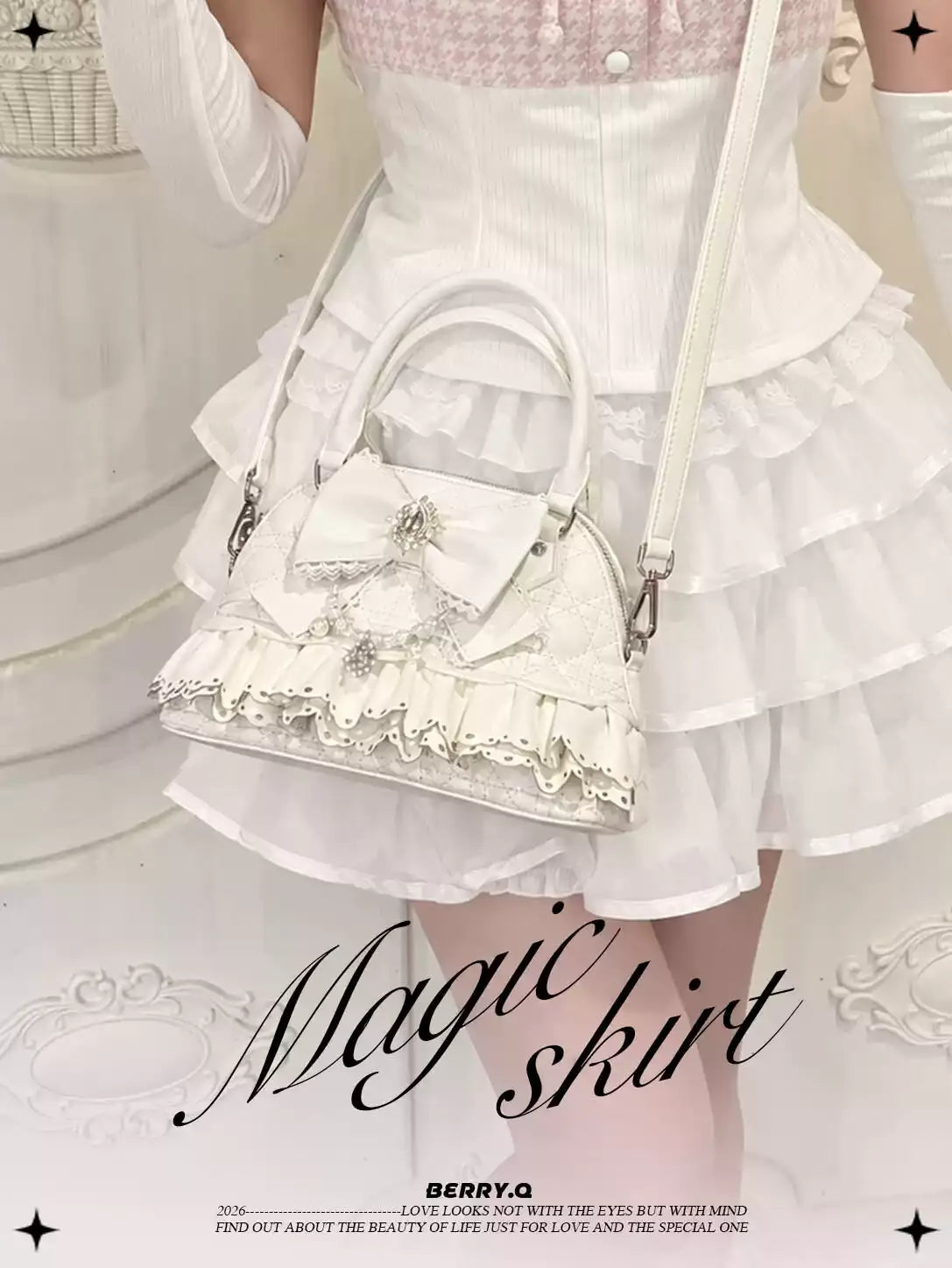 Magical Hem ハンドバッグ【BerryQ】