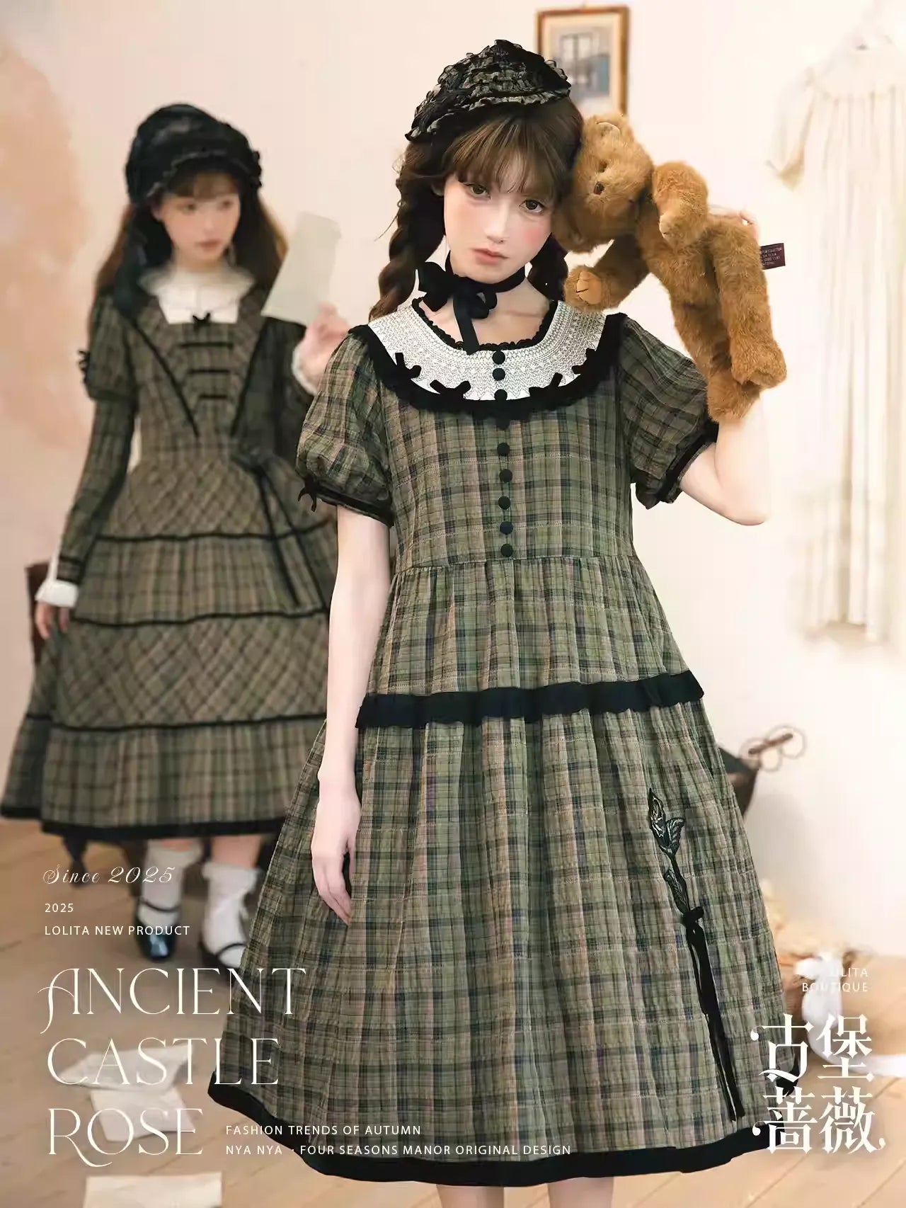 【受注予約~10/7】Castle Rose アクセサリー【NyaNya】