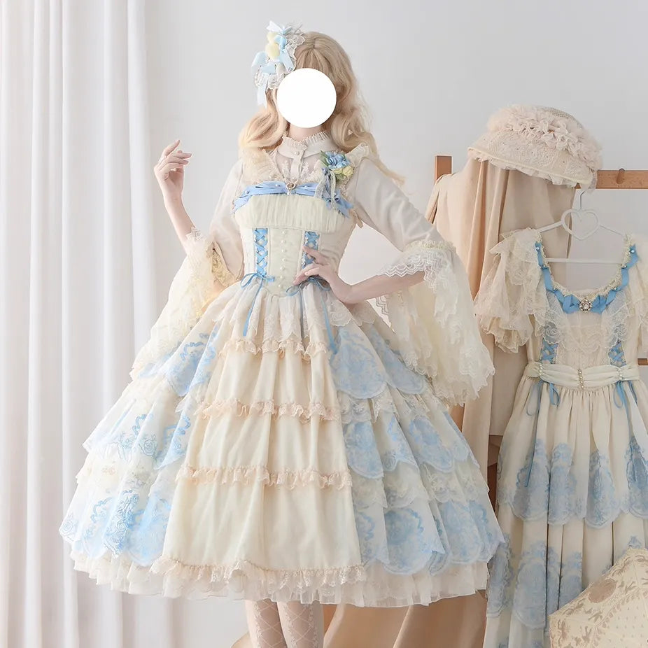 【受注予約~9/25】Point Gardens ジャンパースカート【Miss Point】