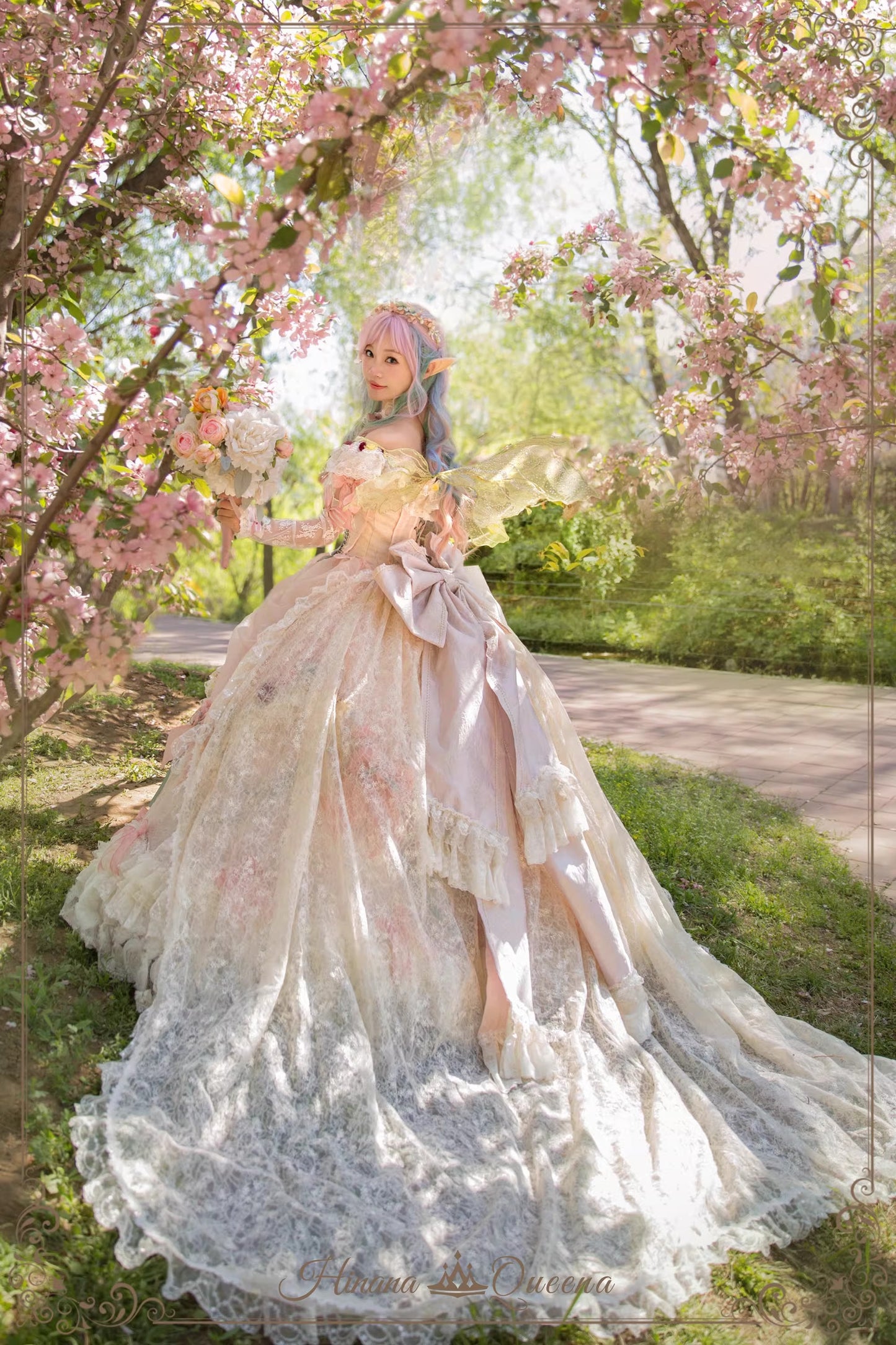 【受注予約~4/26】Gorgeous Wood Dandelion ワンピース・フルセット【Hinana Queena】