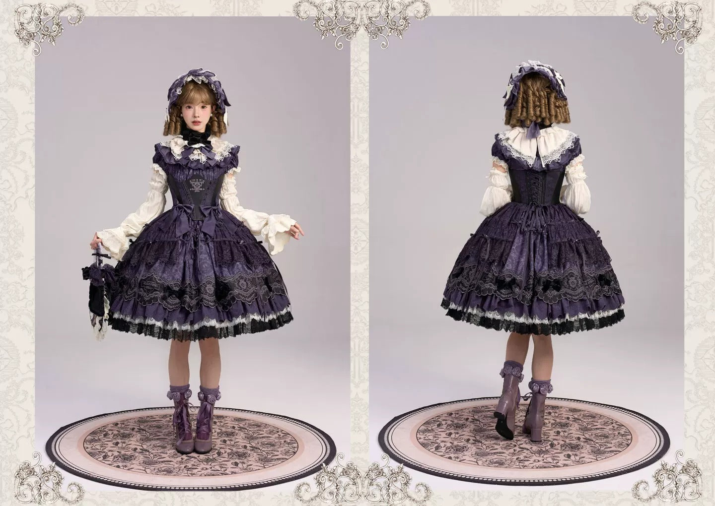 【受注予約~4/30】Clockwork Doll ワンピース・コルセット・フルセット【Clockwork Heart】