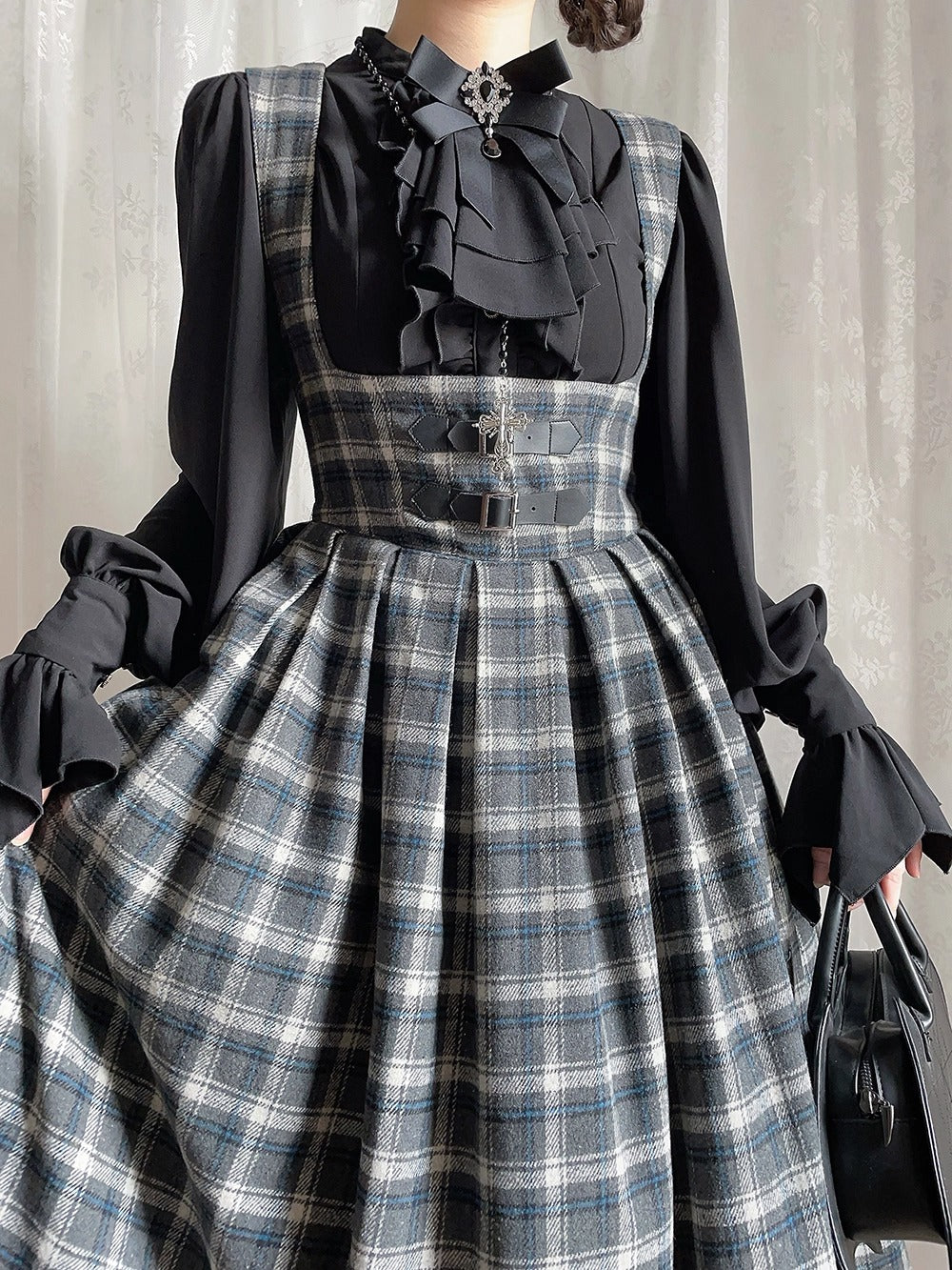 【受注予約~11/30】Earl Gray Tea 2.0 ジャンパースカート【Miss Cube】