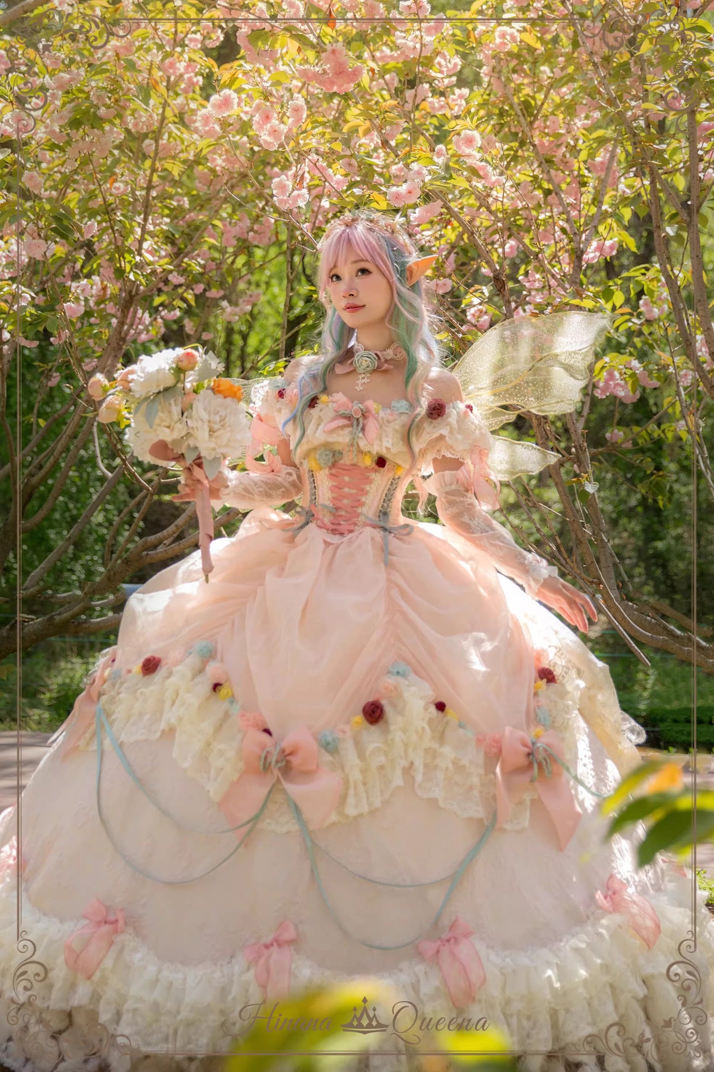 【受注予約~4/26】Gorgeous Wood Dandelion ワンピース・フルセット【Hinana Queena】
