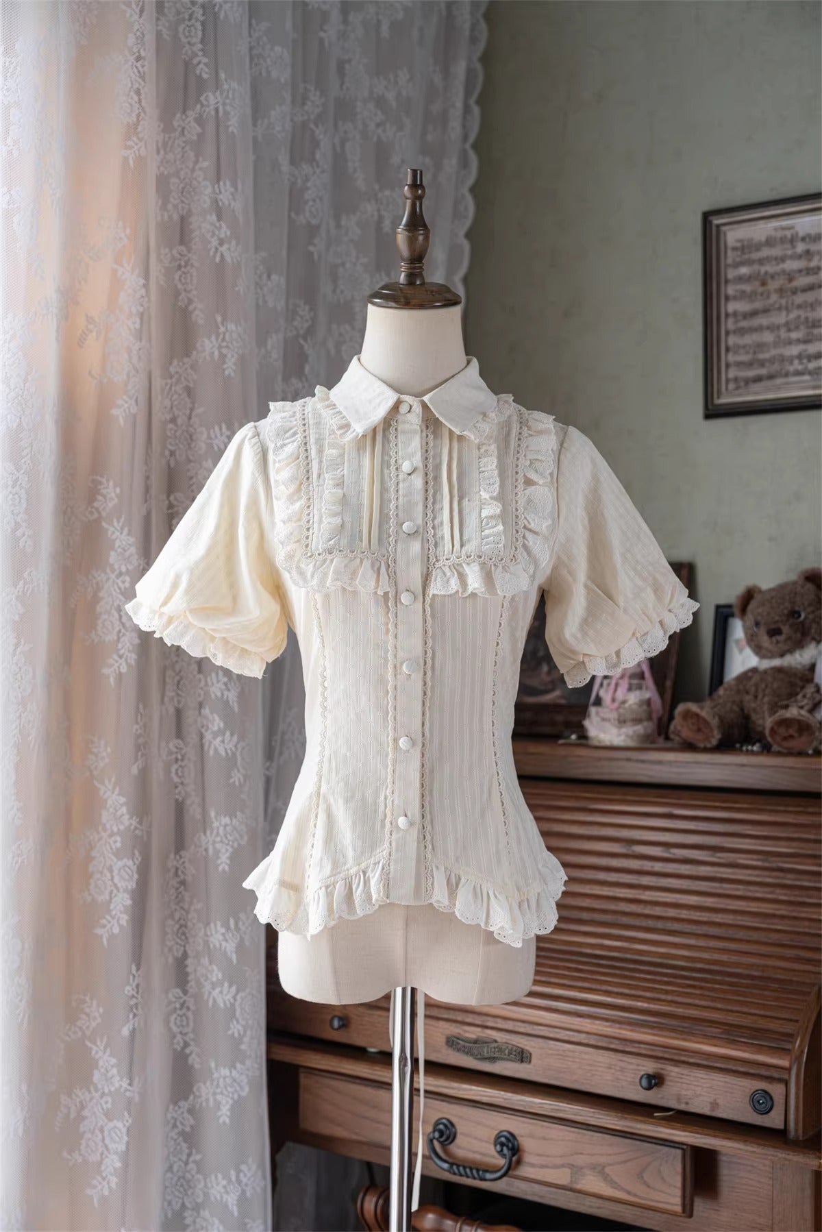 【受注予約~3/18】Secret key ベスト・ブラウス・スカート【Uncle's Workshop】