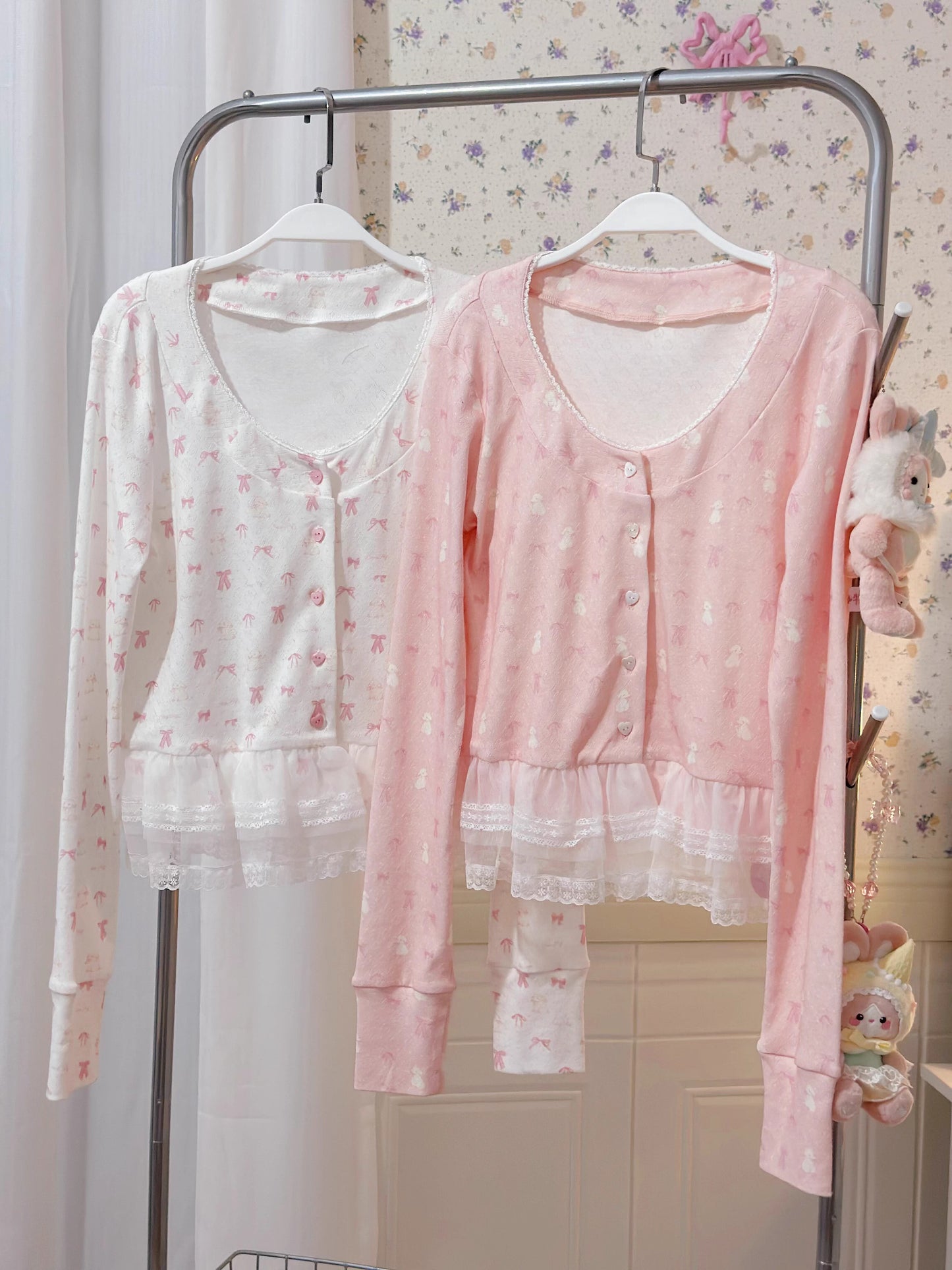 リボンナイトウェア【Sheep Puff】