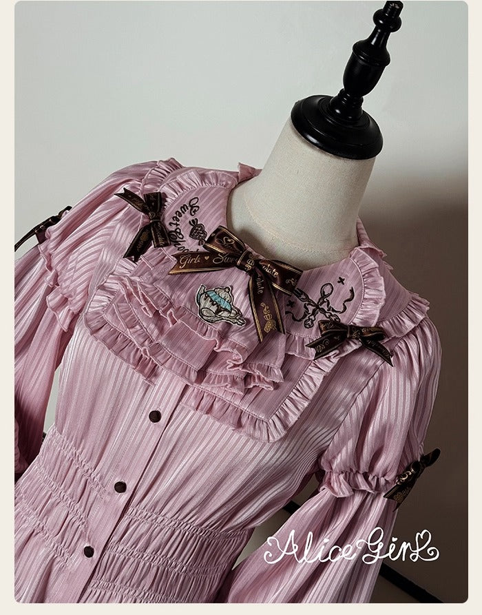 [Vorbestellungen bis 8. Oktober möglich] Schokoladenbärbluse [Alice Girl]