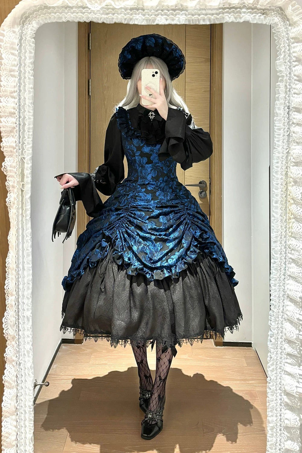【受注予約~8/27】Midnight Lily ジャンパースカート【Miss Cube】