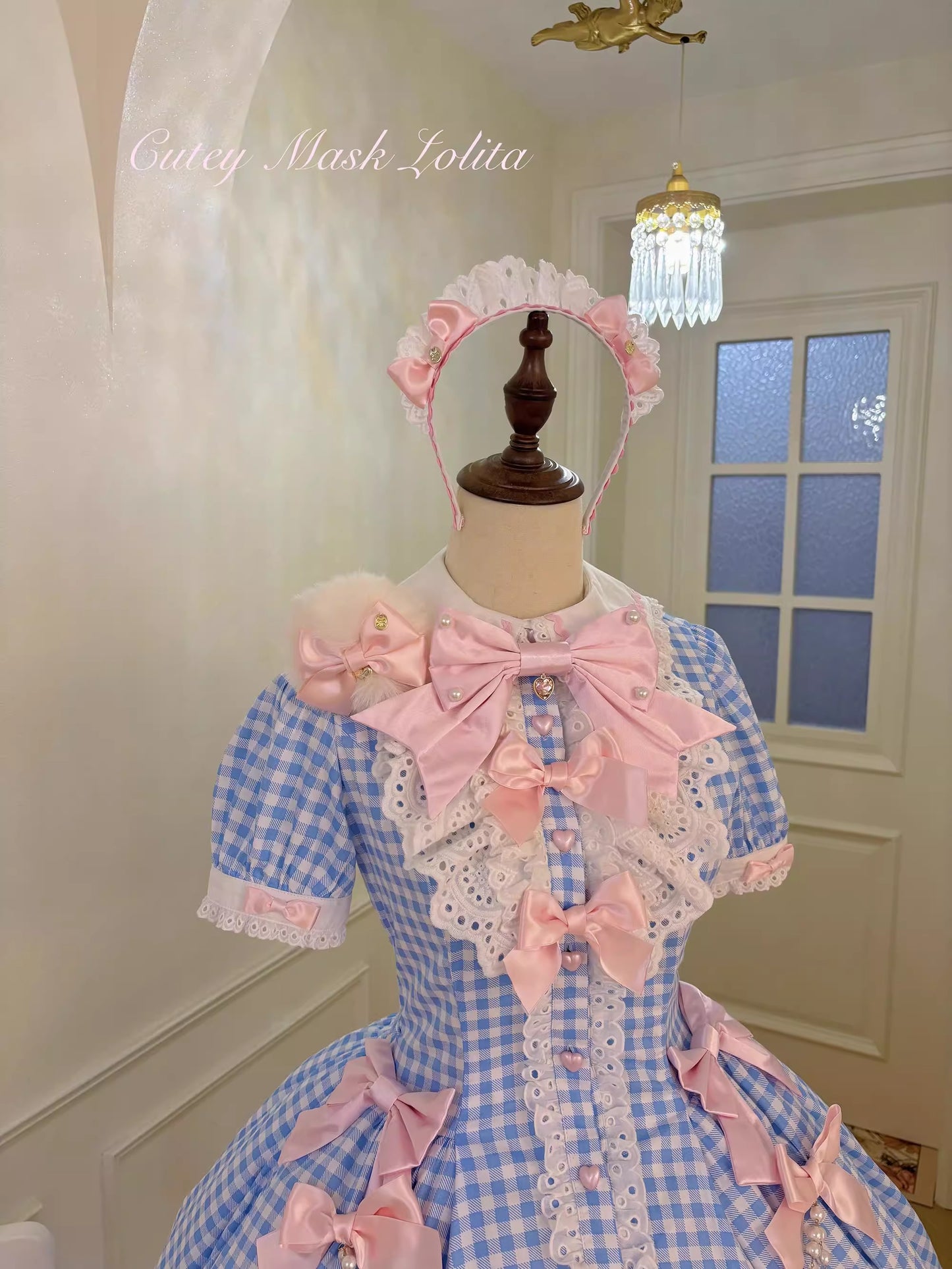 【受注予約~11/20】Ribbondoll ワンピース【Cutey Mask】