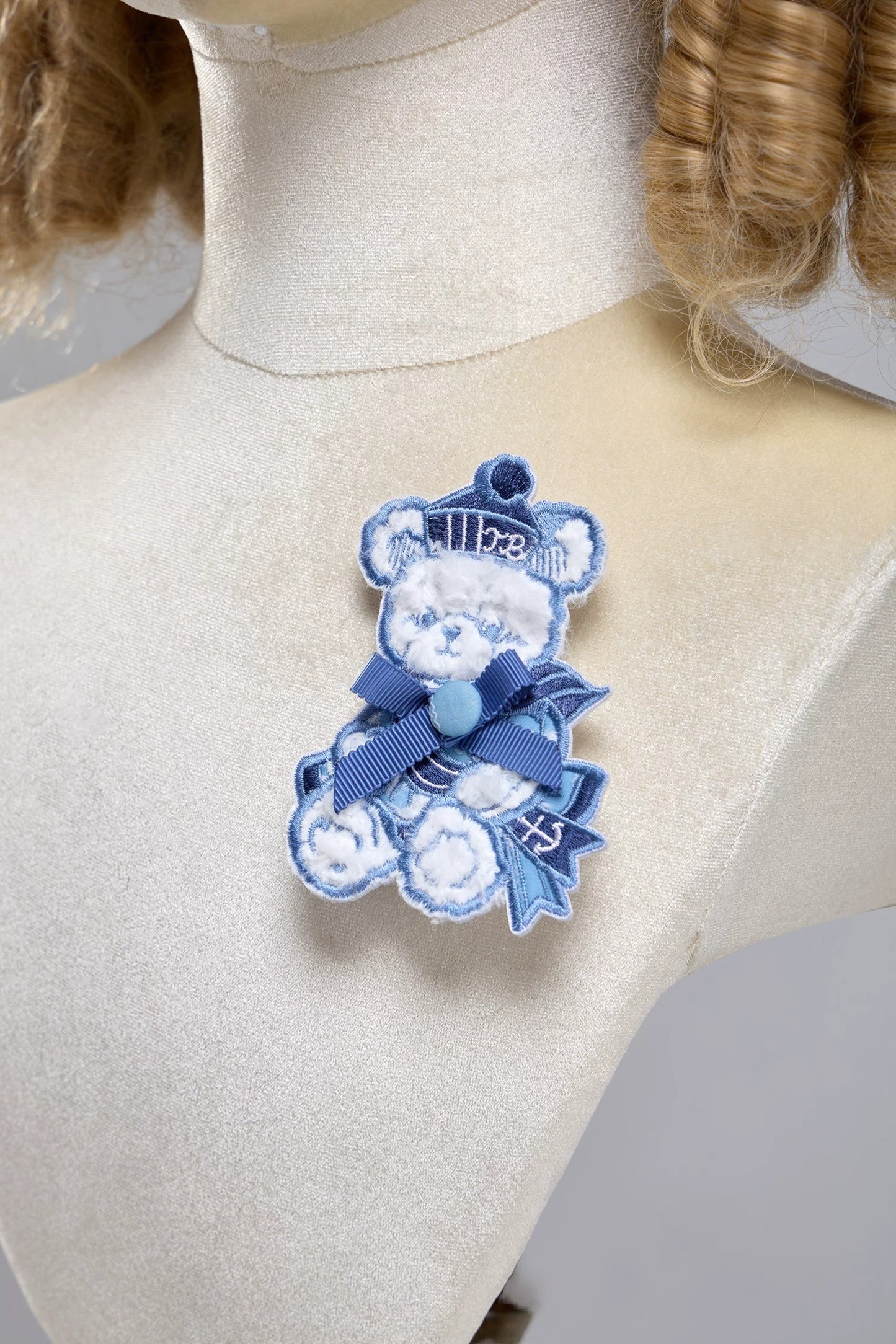 【受注予約~6/28】Antique Sailor Bear アクセサリー【双生小熊】