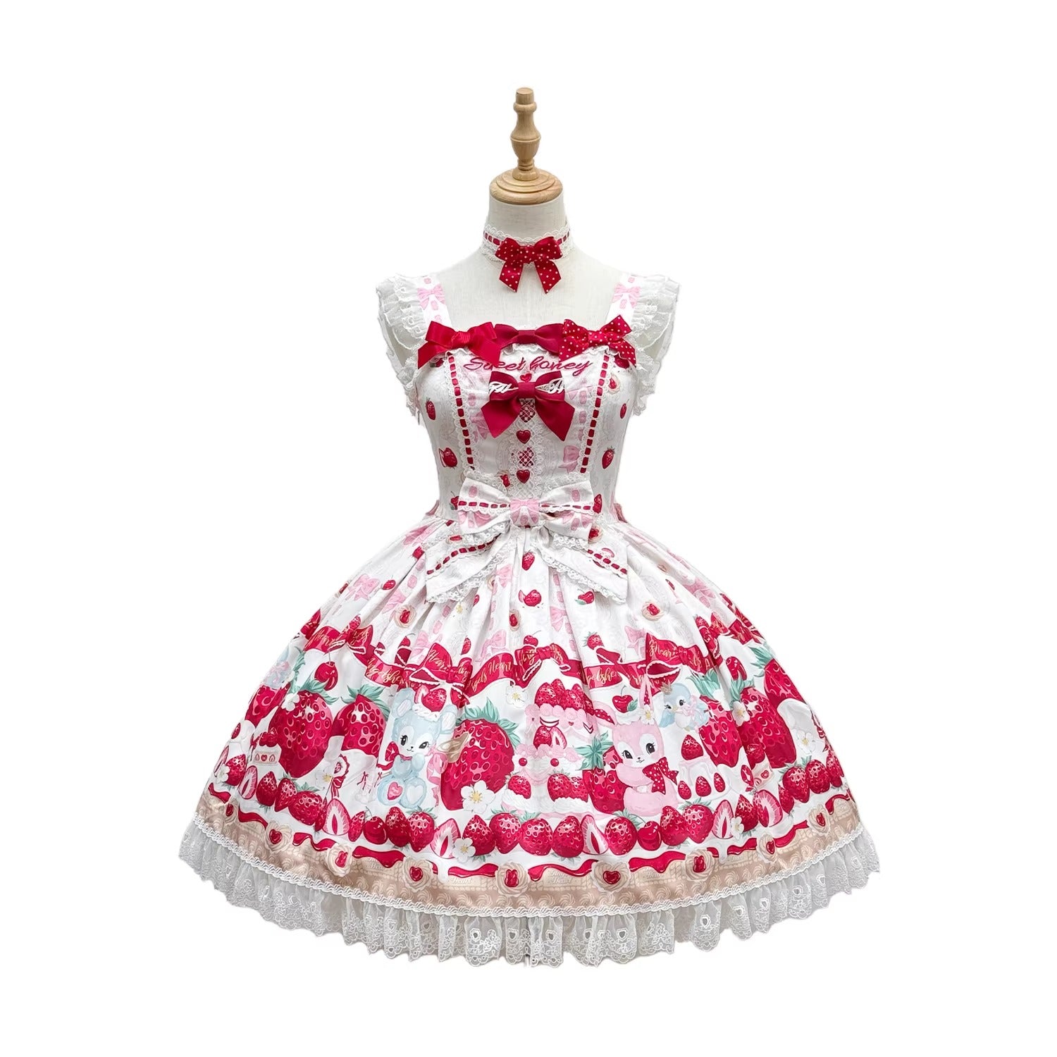 Strawberry 80% Sugar ジャンパースカート【Angels Heart】 – Epetice