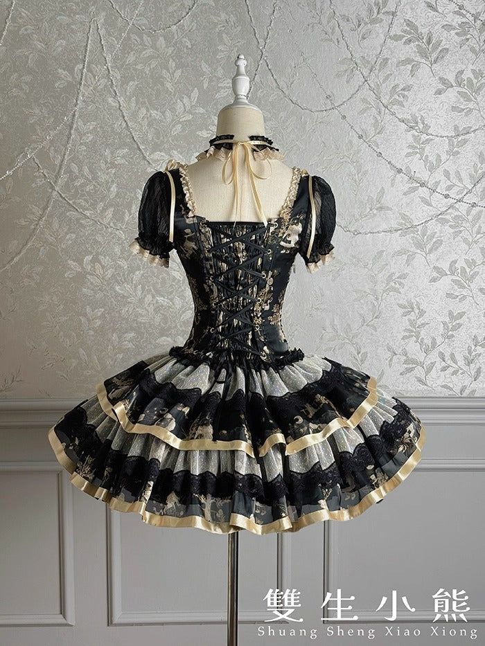 【受注予約~9/11】Gilded Dream ワンピース【双生小熊】