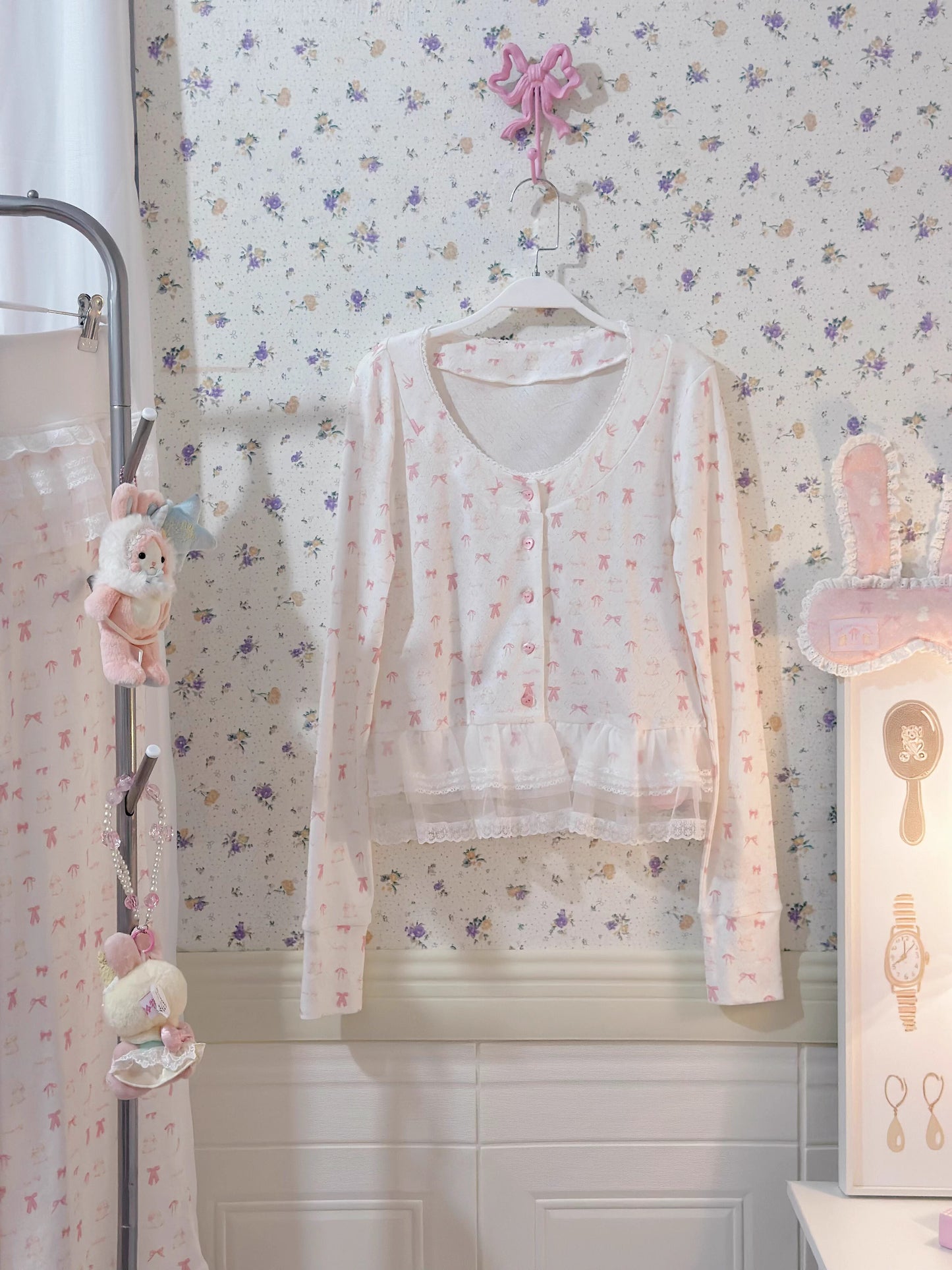 リボンナイトウェア【Sheep Puff】