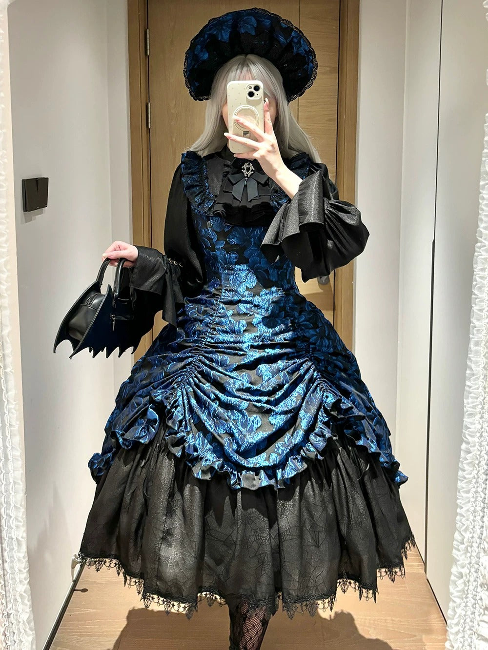【受注予約~8/27】Midnight Lily ジャンパースカート【Miss Cube】