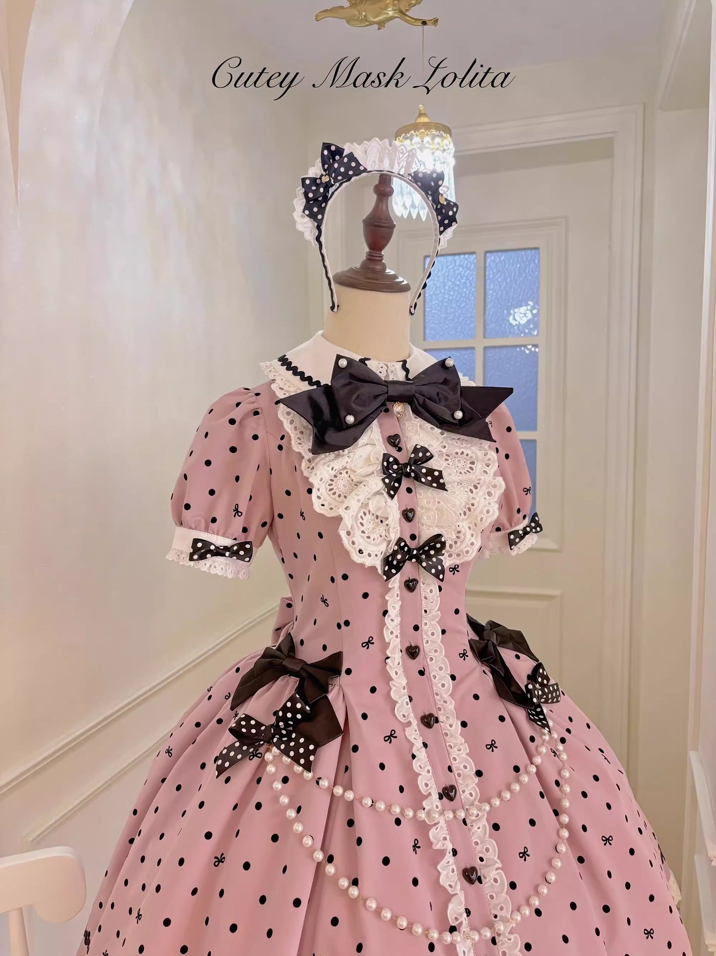 【受注予約~11/20】Ribbondoll ワンピース【Cutey Mask】