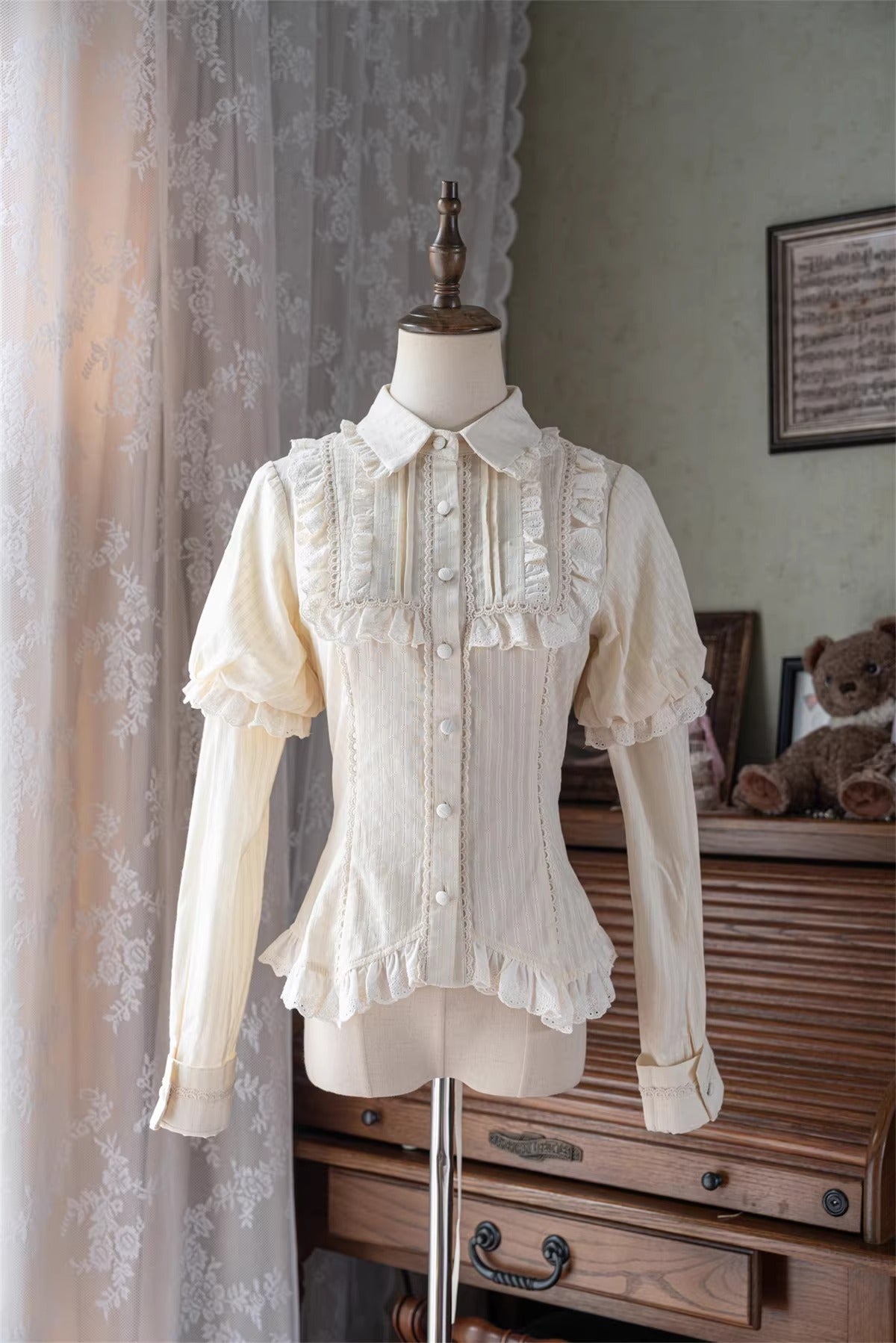 【受注予約~3/18】Secret key ベスト・ブラウス・スカート【Uncle's Workshop】