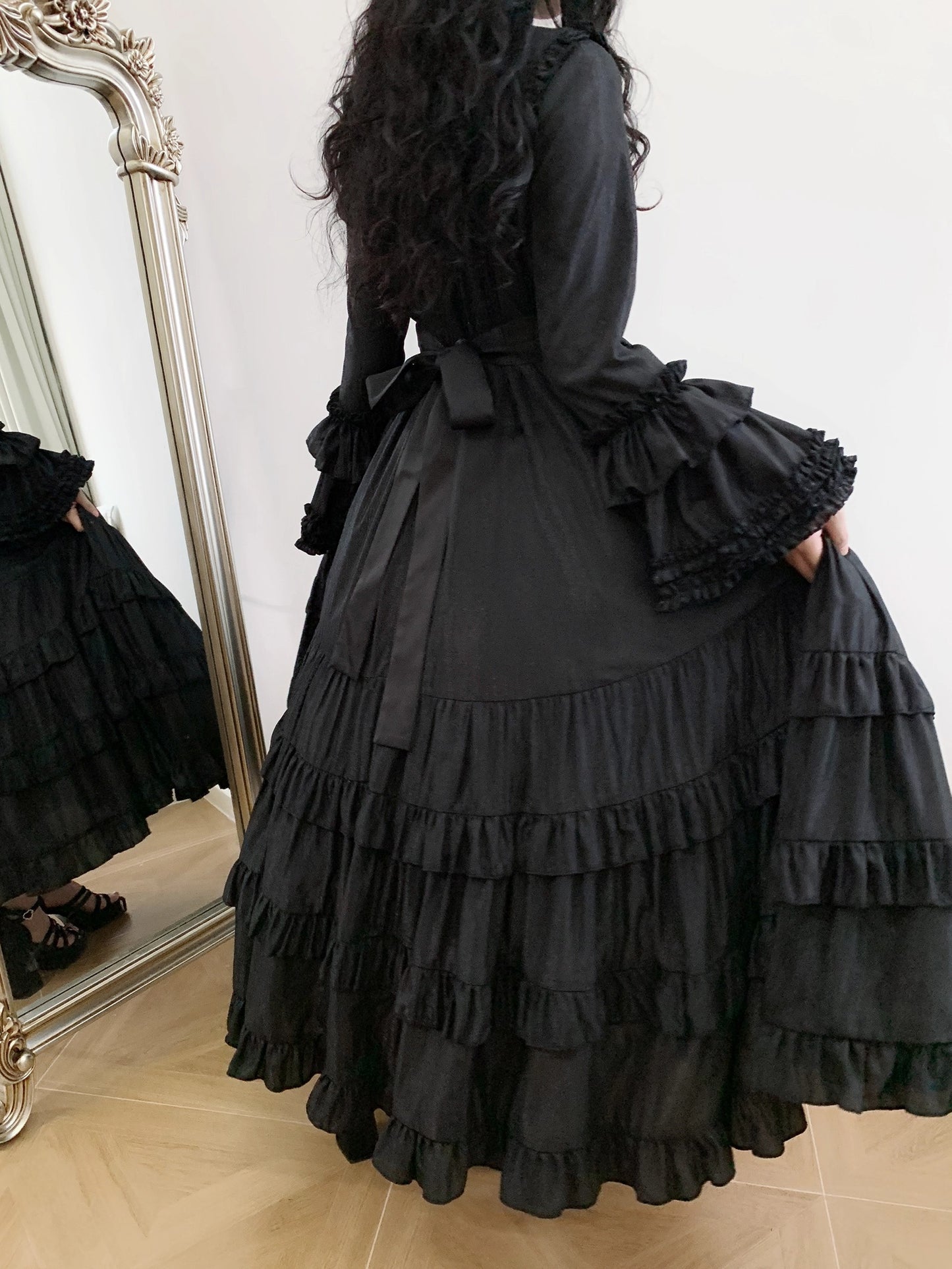 【受注予約~9/25】Princess of Windsor ワンピース・姫袖(プラスロング丈)【Little Dipper】