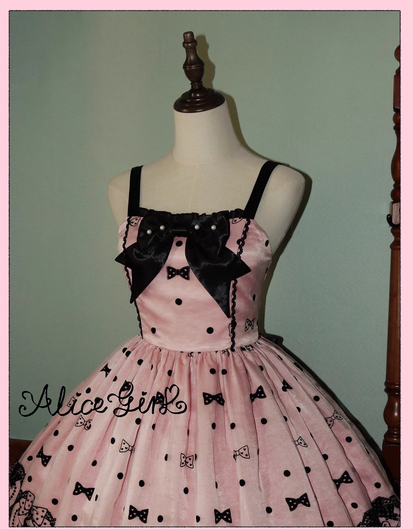 【受注予約~9/16】Brown Sugar Bear ジャンパースカート【Alice Girl】