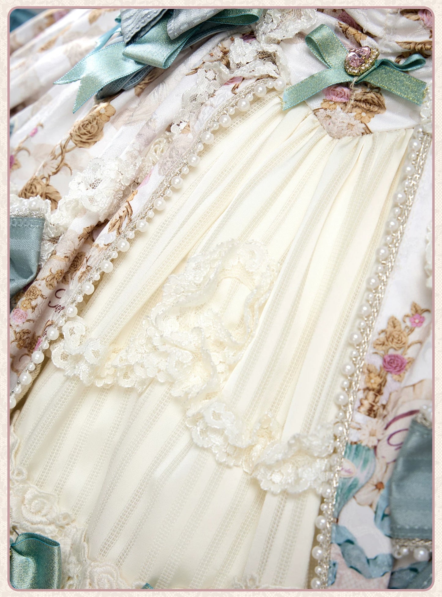【受注予約~6/16】Antique Jewel Fragrance ジャンパースカート・フルセット【双生小熊】