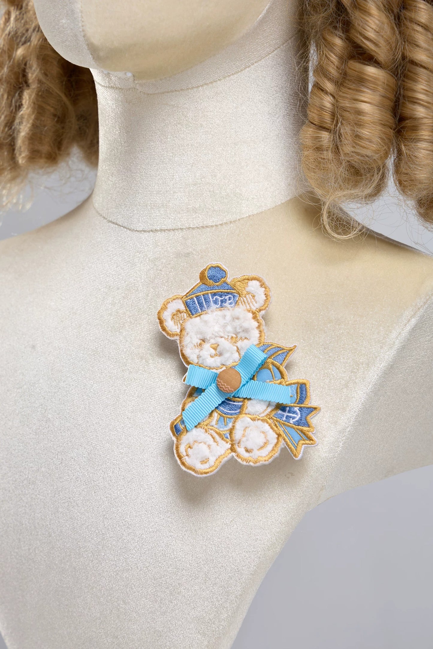 【受注予約~6/28】Antique Sailor Bear アクセサリー【双生小熊】