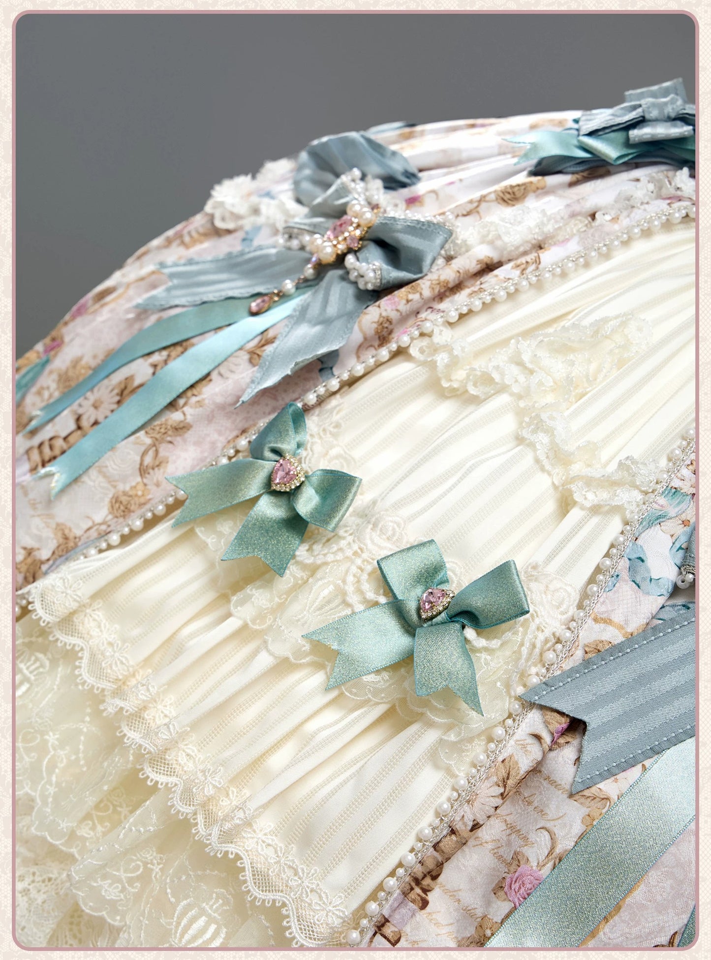 【受注予約~6/16】Antique Jewel Fragrance ジャンパースカート・フルセット【双生小熊】