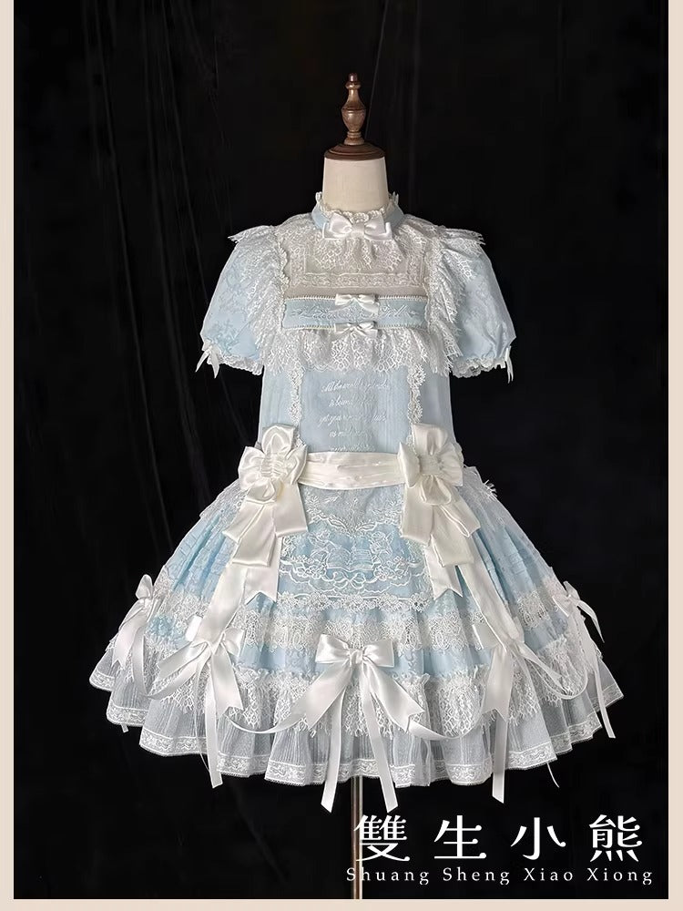 【受注予約~2/3】クロスドール ワンピース(タイプ2)【双生小熊】