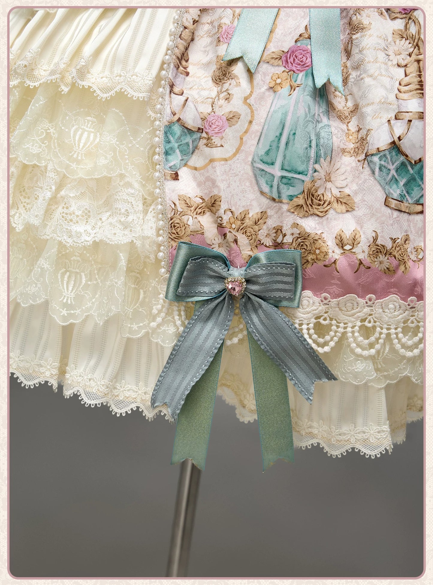 【受注予約~6/16】Antique Jewel Fragrance ジャンパースカート・フルセット【双生小熊】