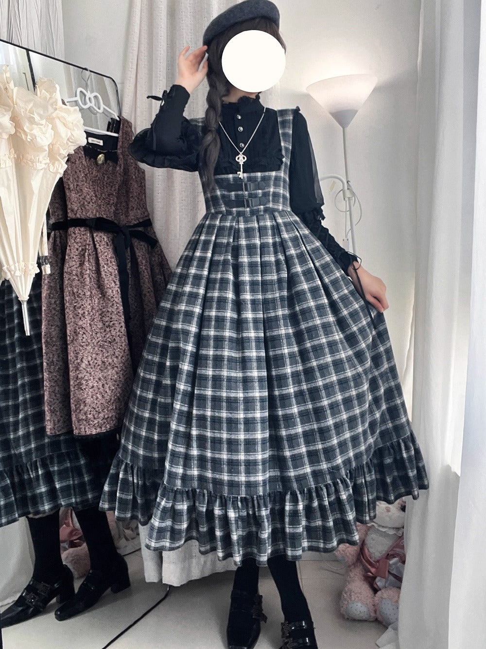 【受注予約~11/30】Earl Gray Tea 2.0 ジャンパースカート【Miss Cube】