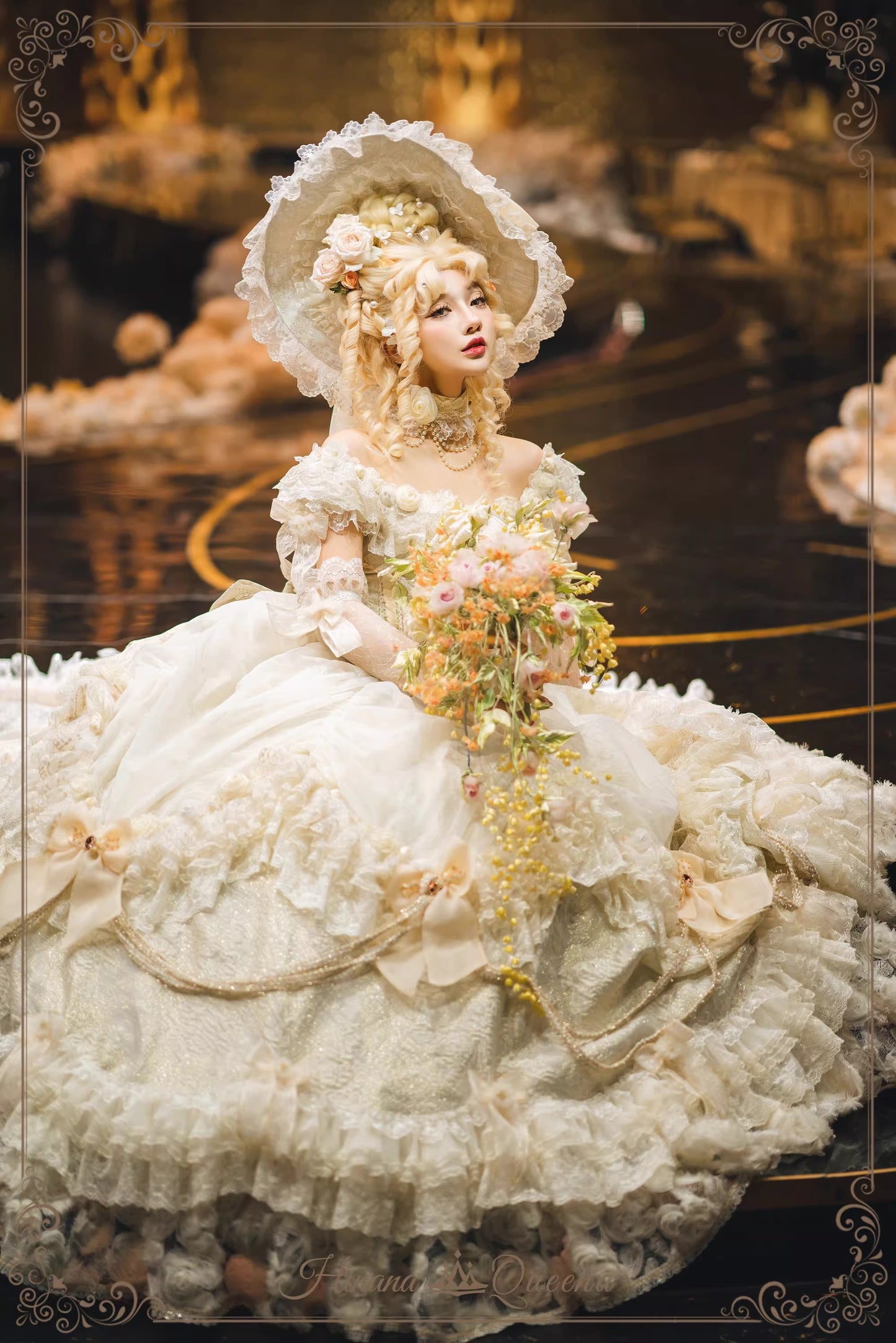 【受注予約~4/26】Gorgeous Wood Dandelion ワンピース・フルセット【Hinana Queena】