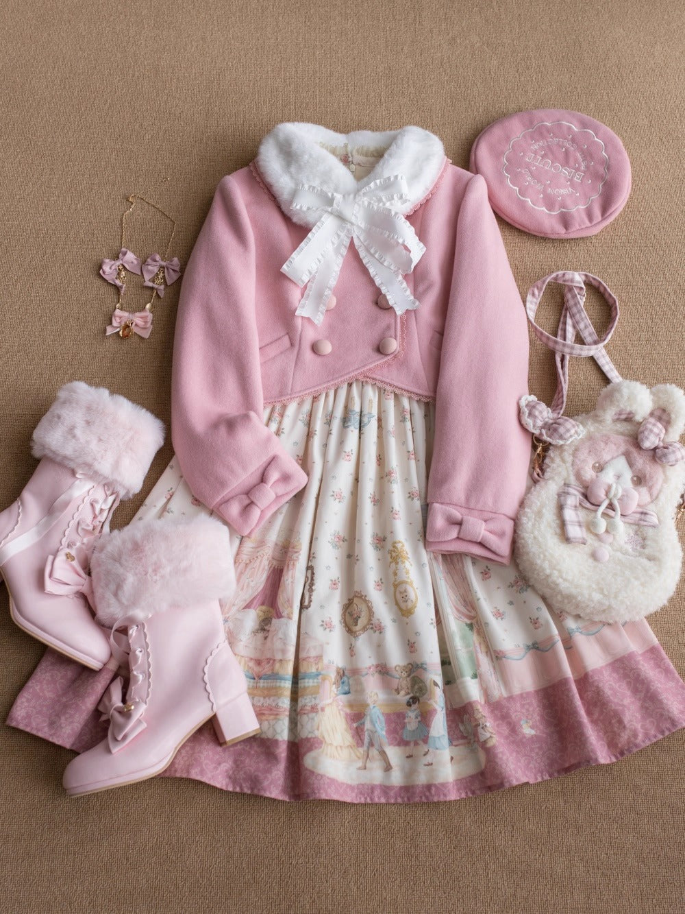 【受注予約~11/12】Winter Solstice ショートコート【Le Miroir】