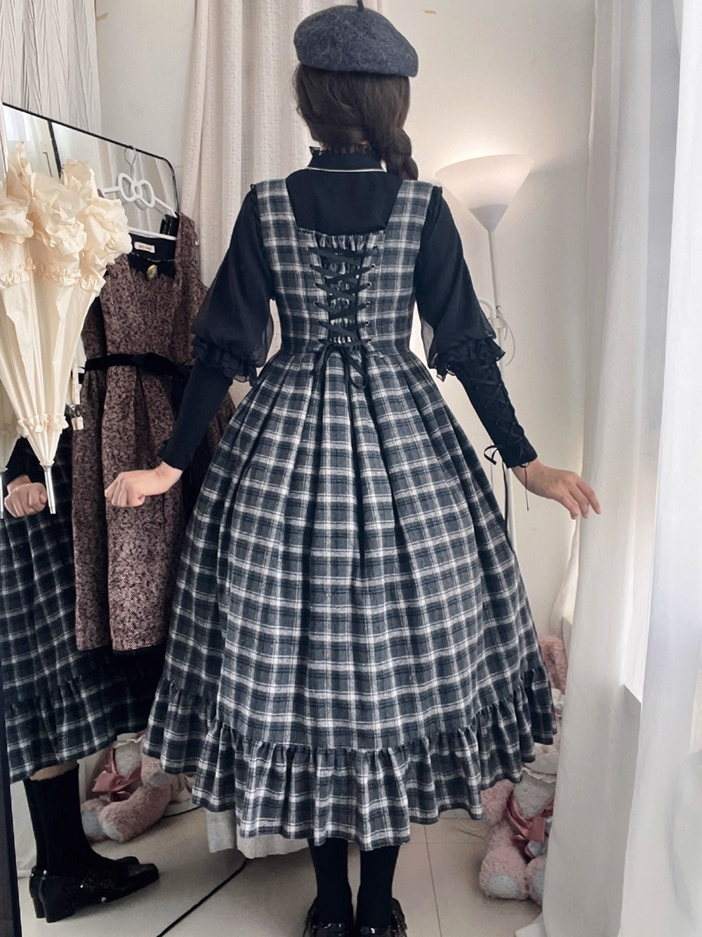 【受注予約~11/30】Earl Gray Tea 2.0 ジャンパースカート【Miss Cube】