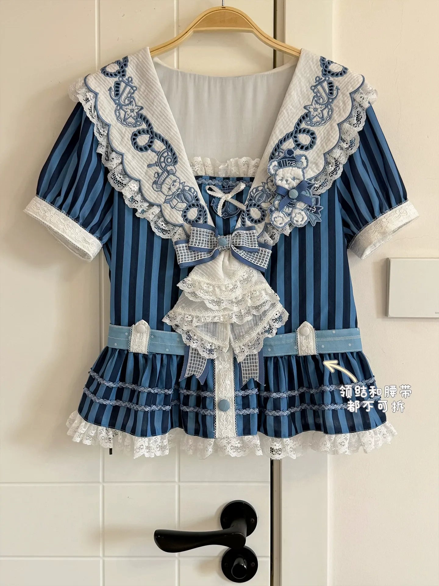 【受注予約~6/28】Antique Sailor Bear トップス・スカート・フルセット【双生小熊】