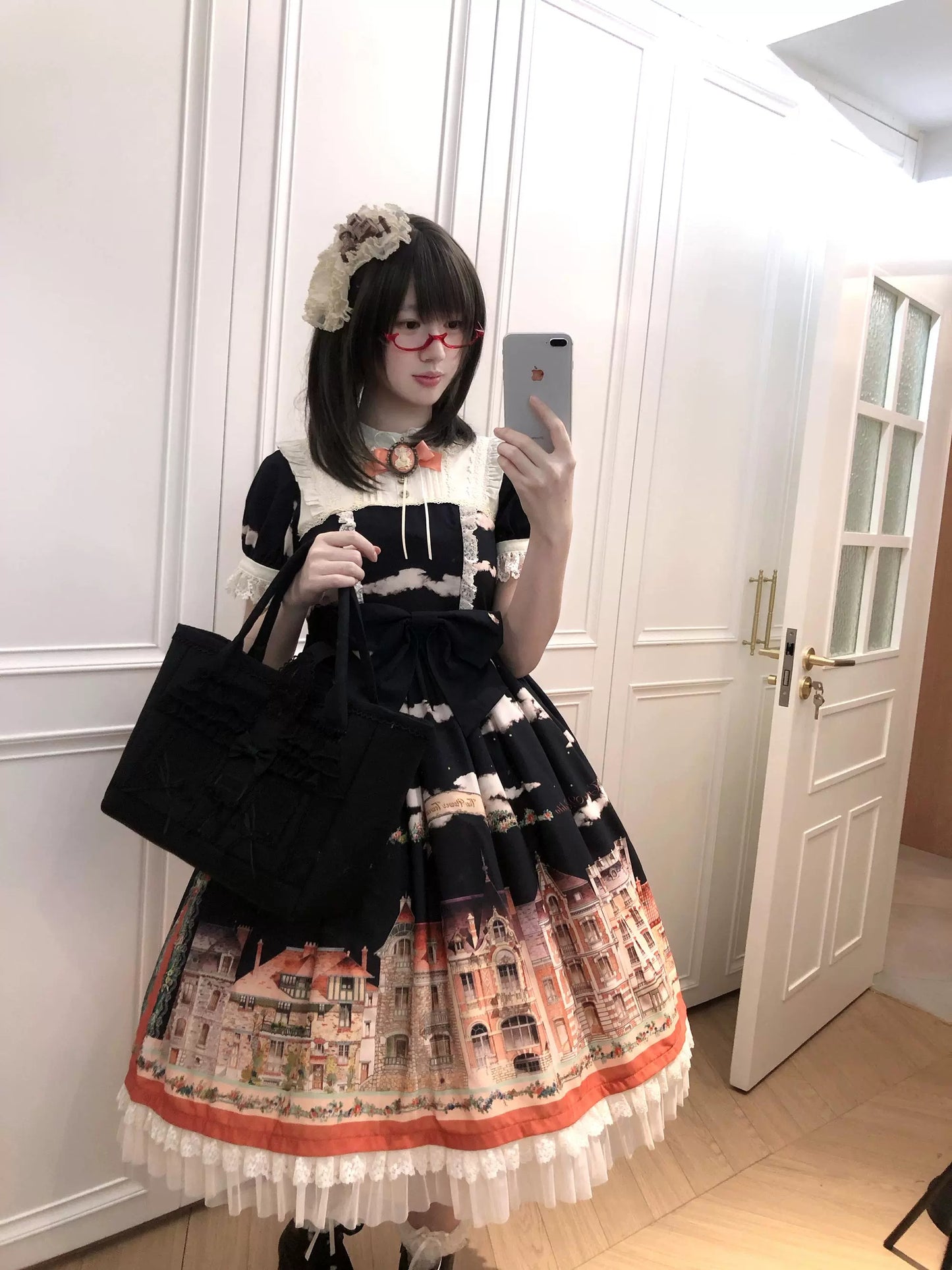 【受注予約~5/6】Dewans Garden Town ワンピース・ジャンパースカート【Cutey Mask】