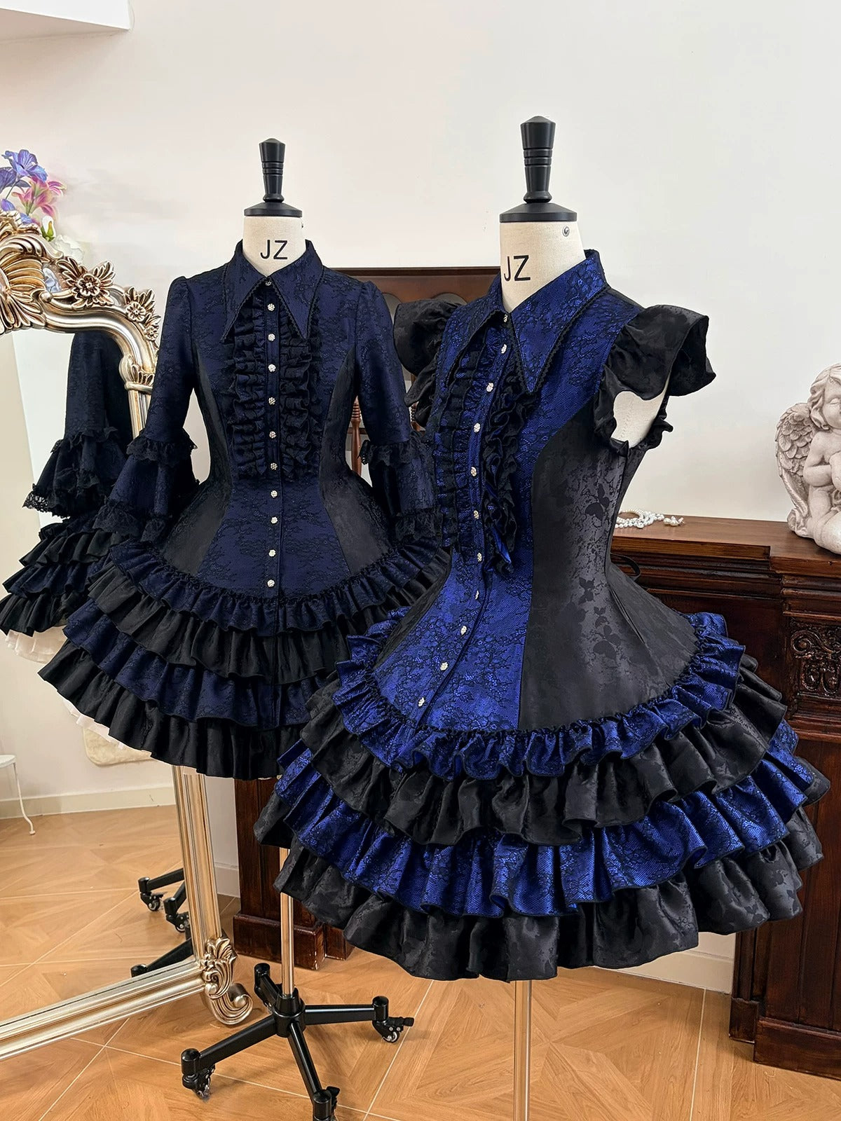 【受注予約~8/6】Revival ワンピース(ノースリーブ・フリル付き)【Little Dipper】