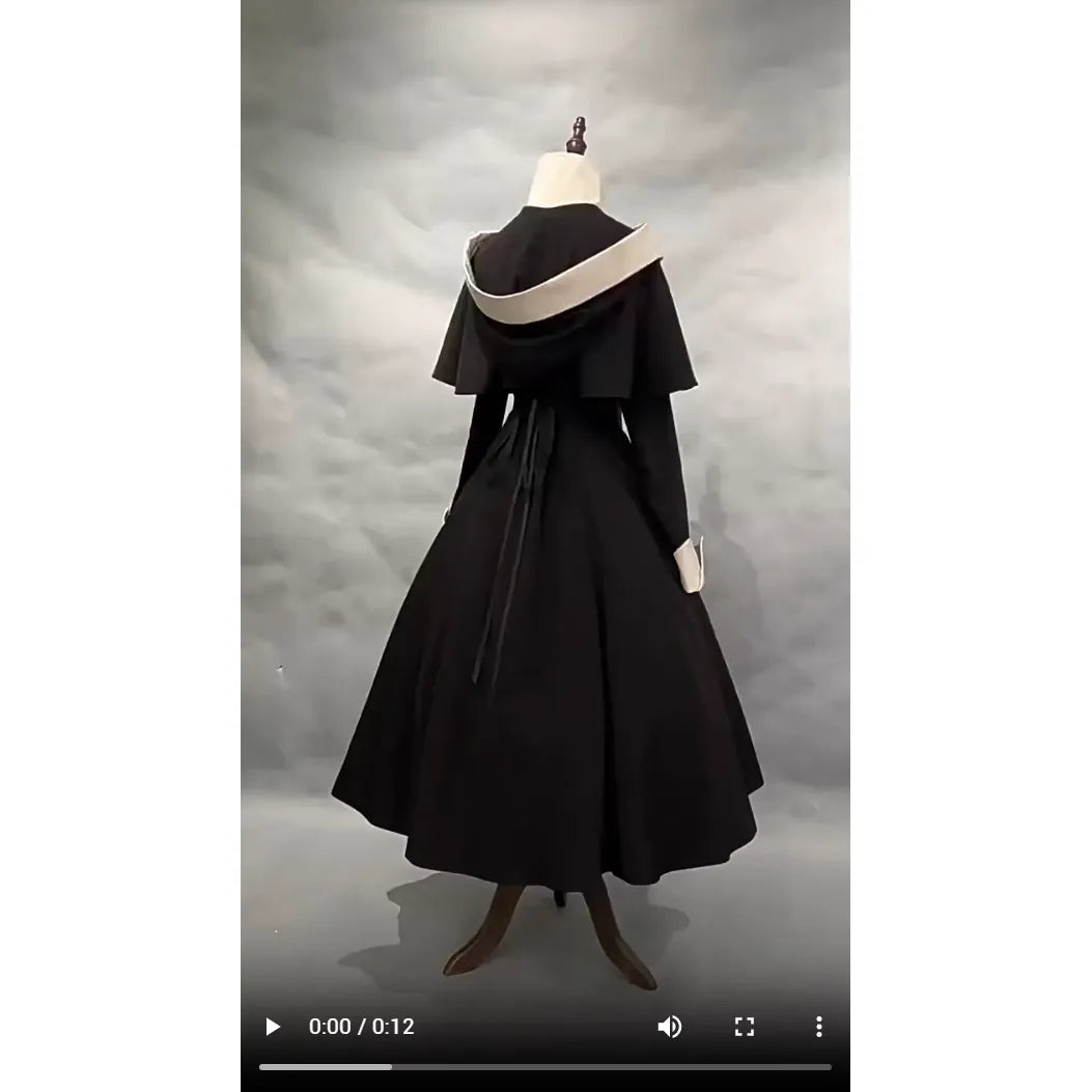 【受注予約~11/24】Priest-Sister ワンピース・ケープ【VantablackStudio】