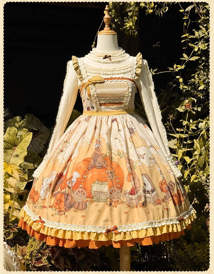 【受注予約~10/2】Autumn Harvest in the Hill ブラウス【花与珍珠匣】