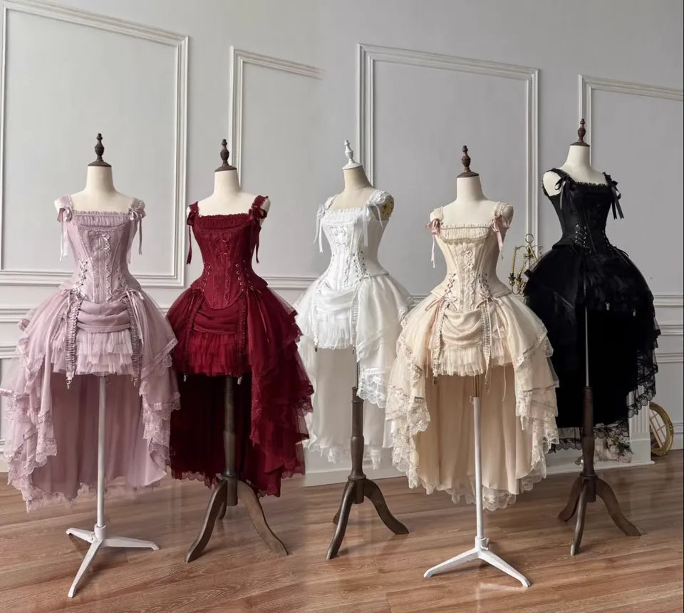 【受注予約~1/29】Lamp Shadow ワンピース【Caramel Antique】